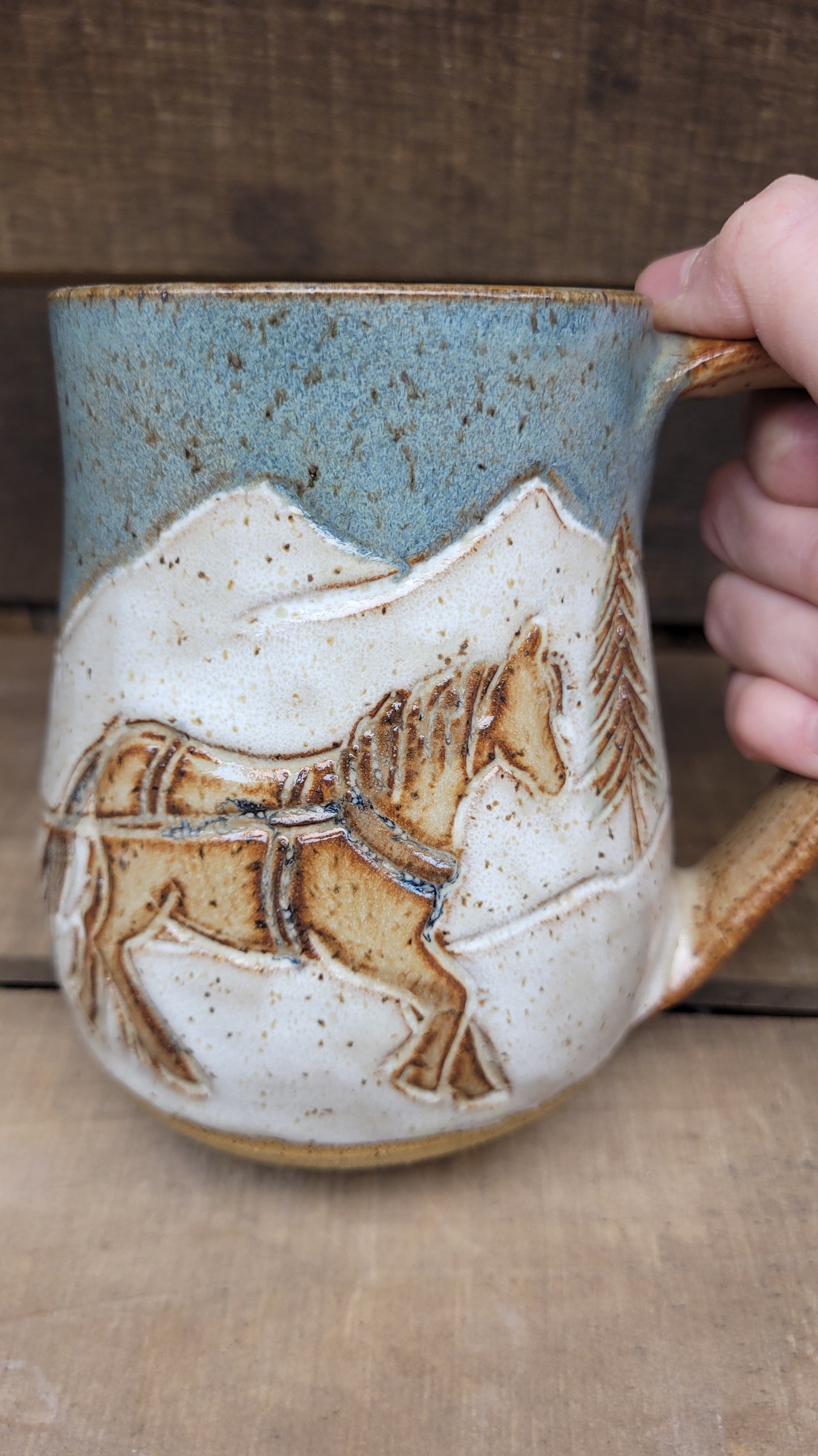One Horse Open Sleigh Mug #7 20oz
