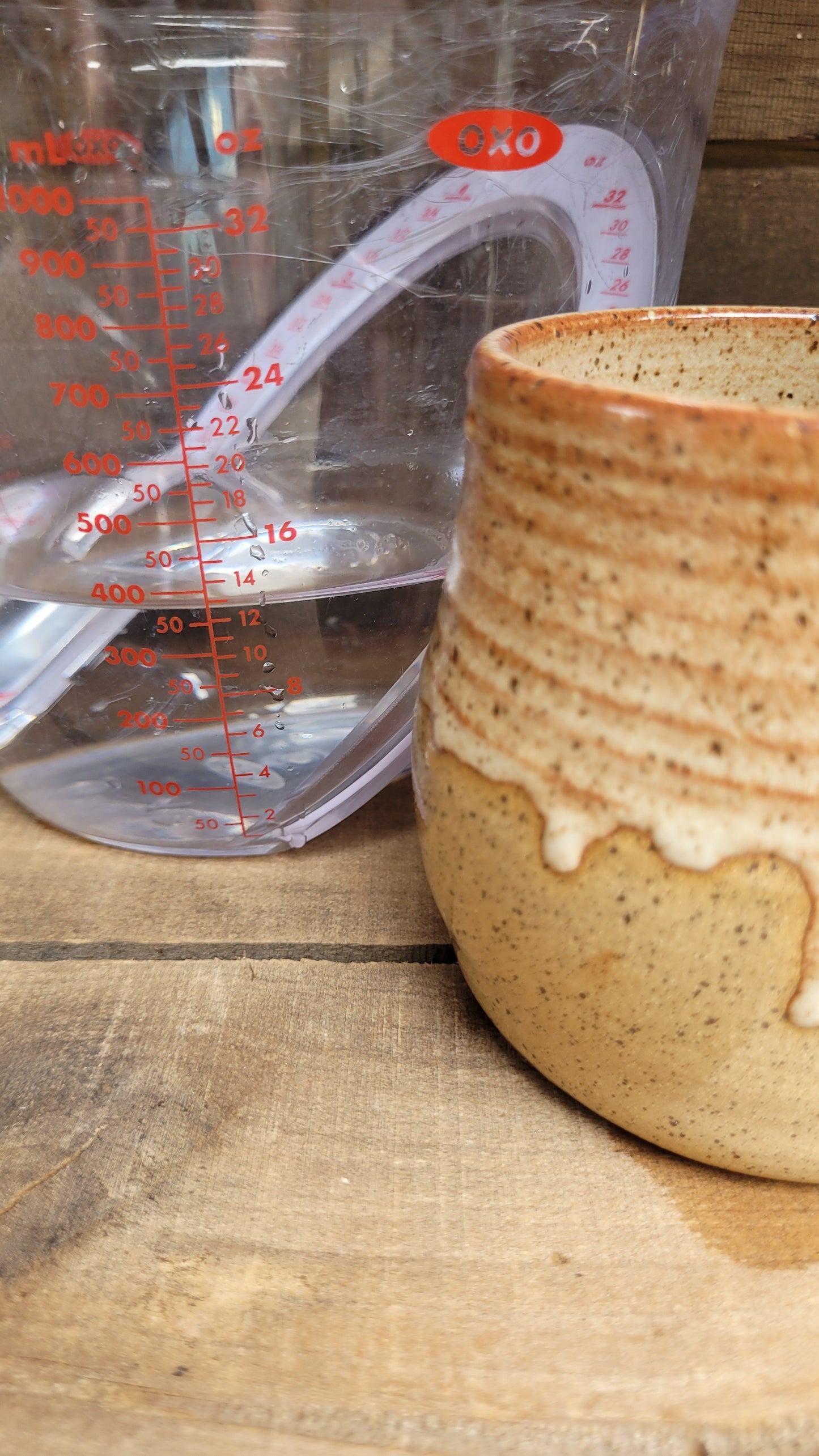 Mountain Thrown Chai Drip Mug #2 13oz