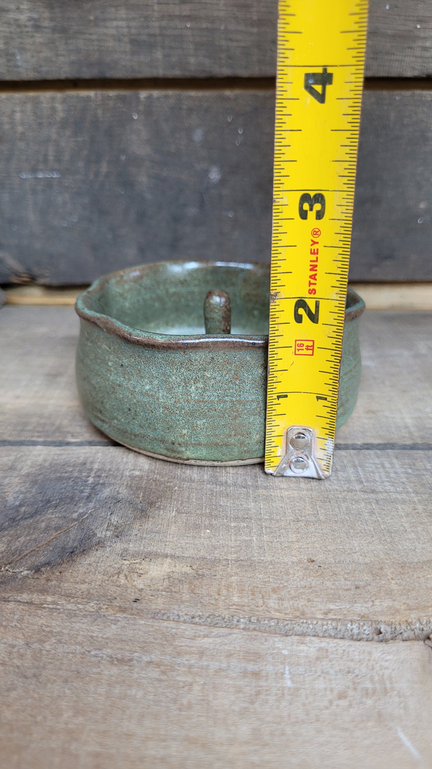 Matcha Fluted Ring Dish