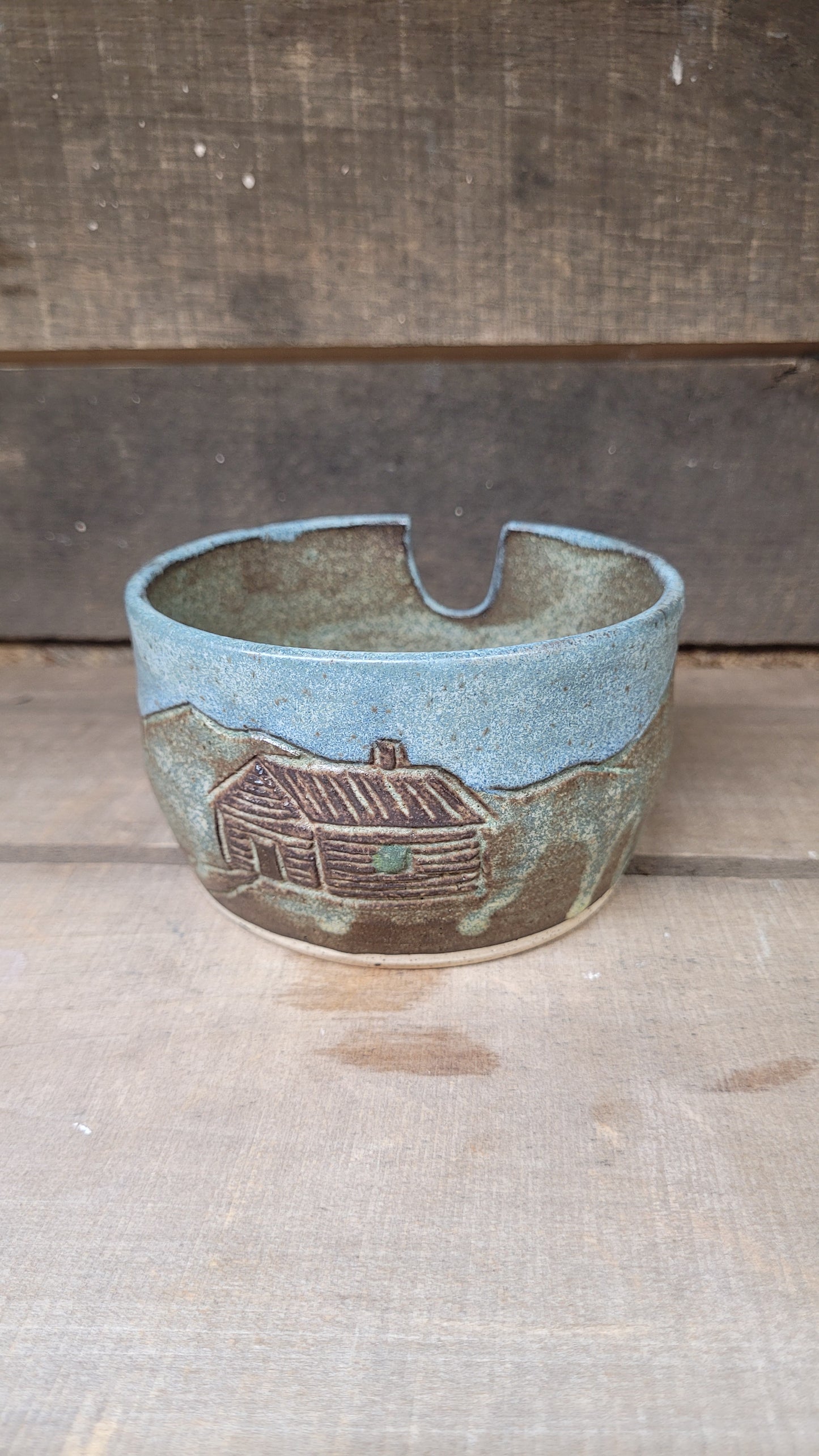 Rustic Cabin Basting Bowl