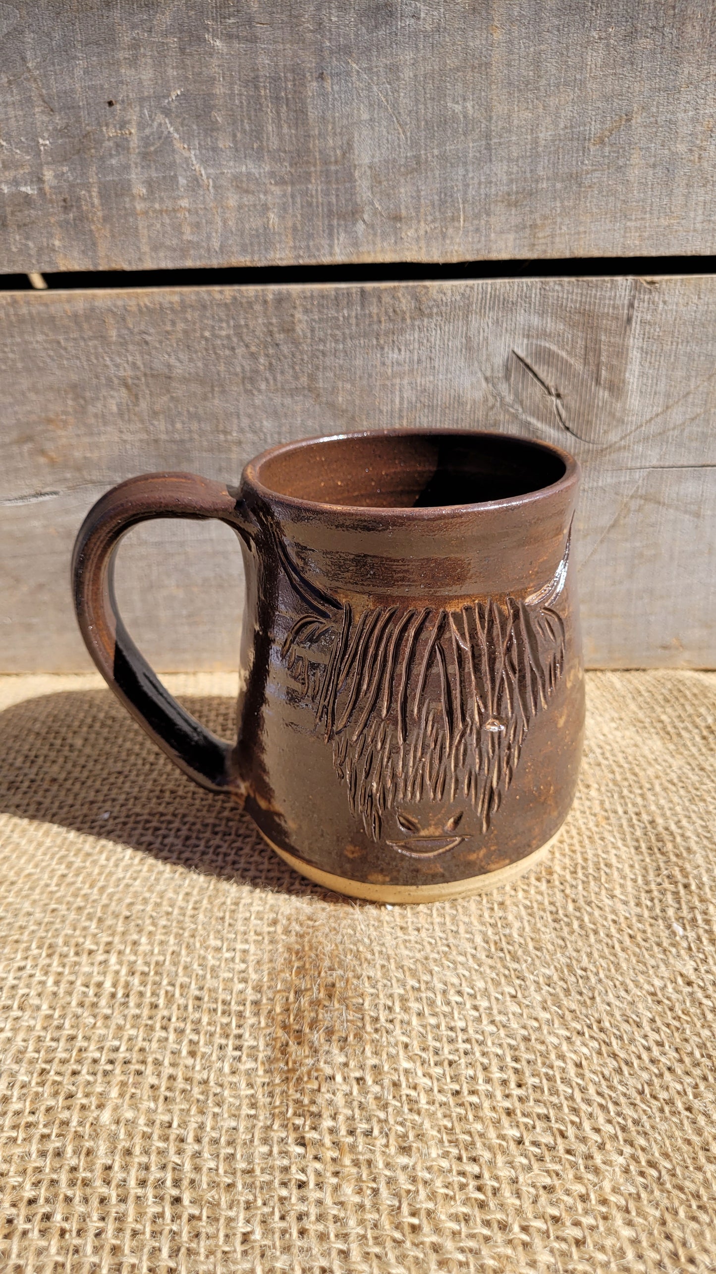 Brown Highlander Mug #2 16oz