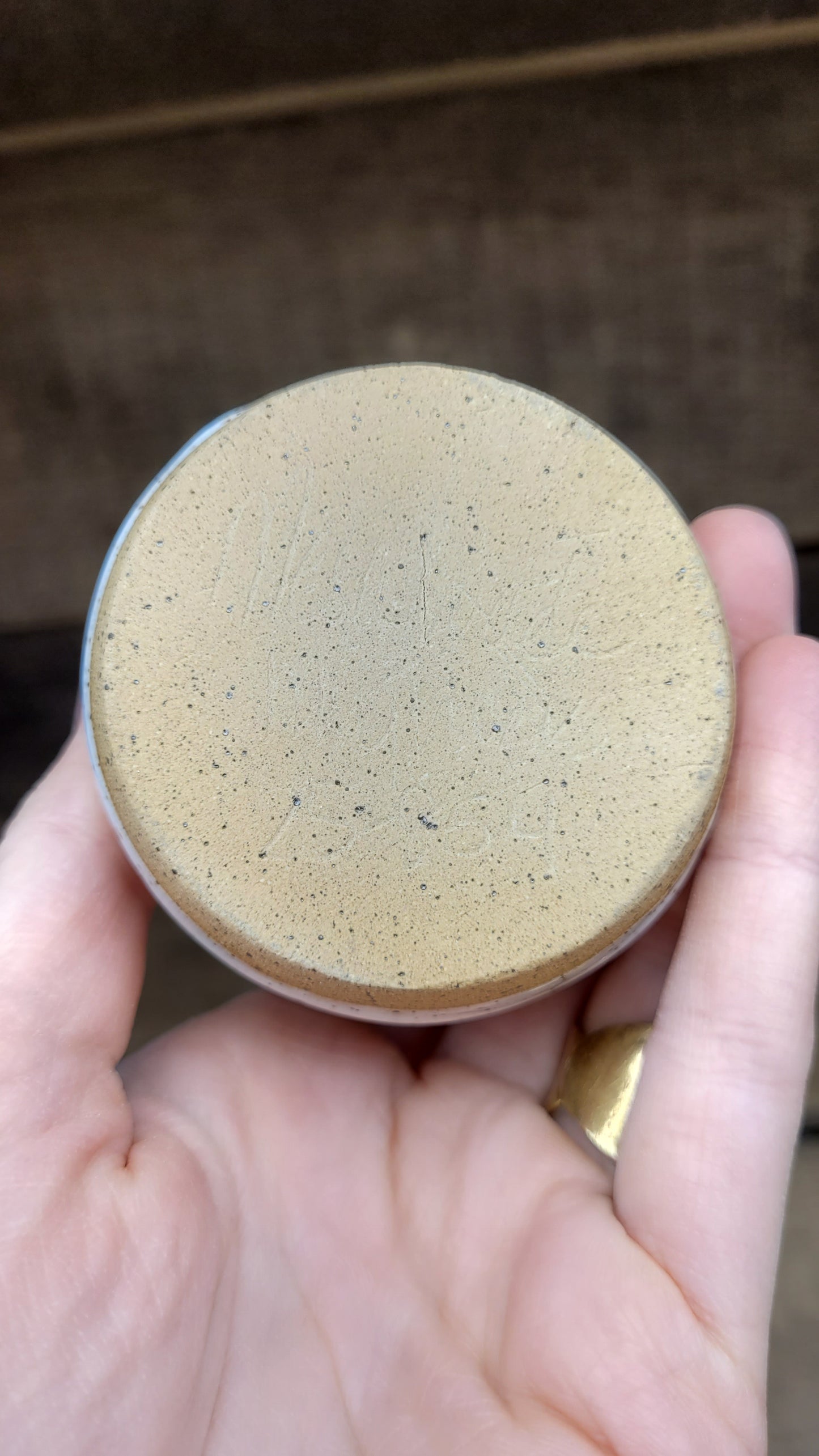 Wheelthrown Hollow Snowman *2nd