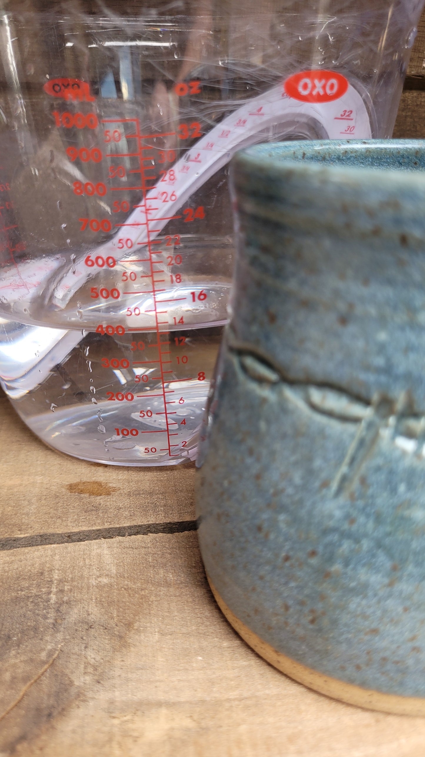 Mountain Thrown Denim Barbed Wire Mug 13oz