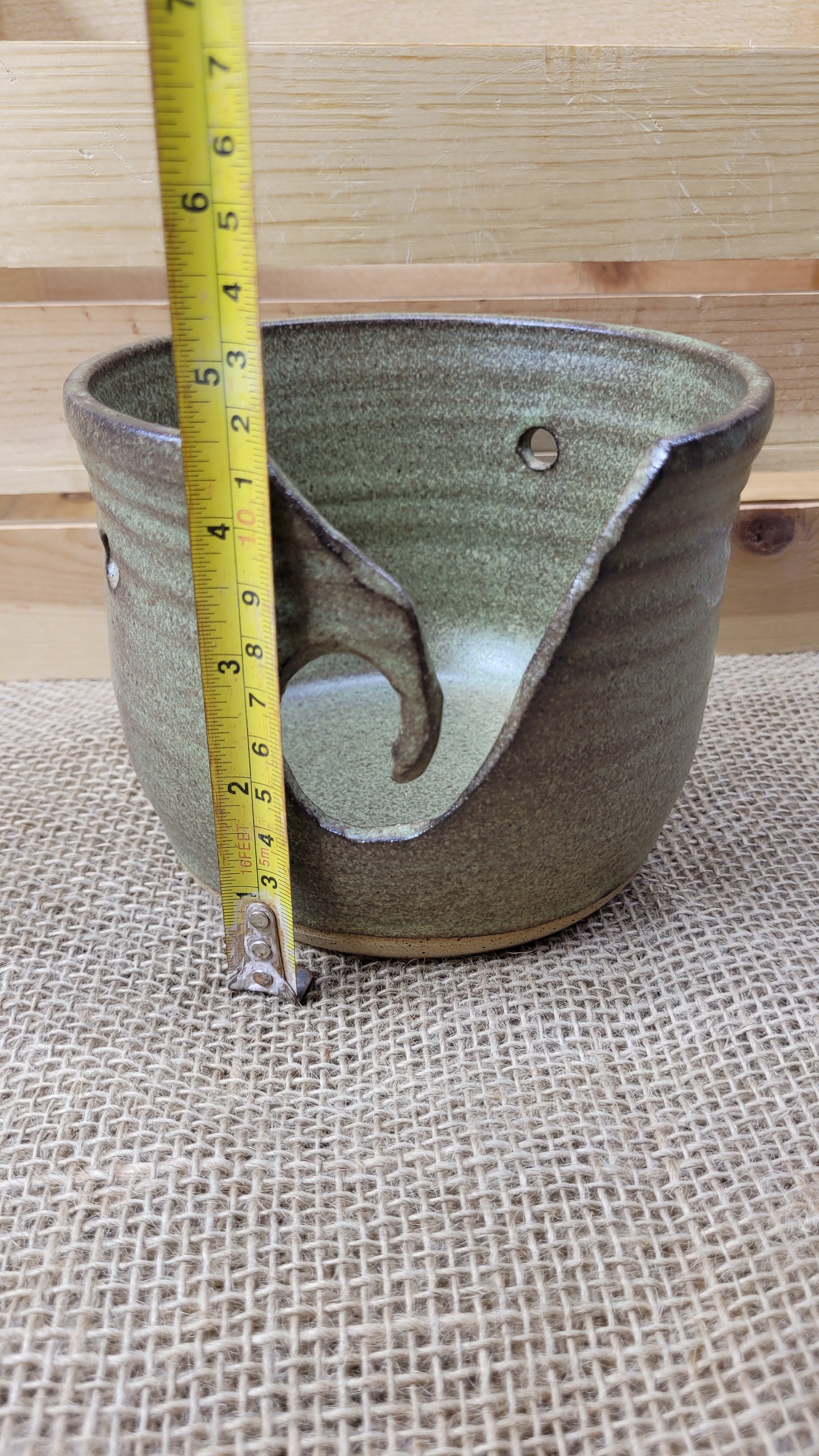 Matte Green Decorative Bowl