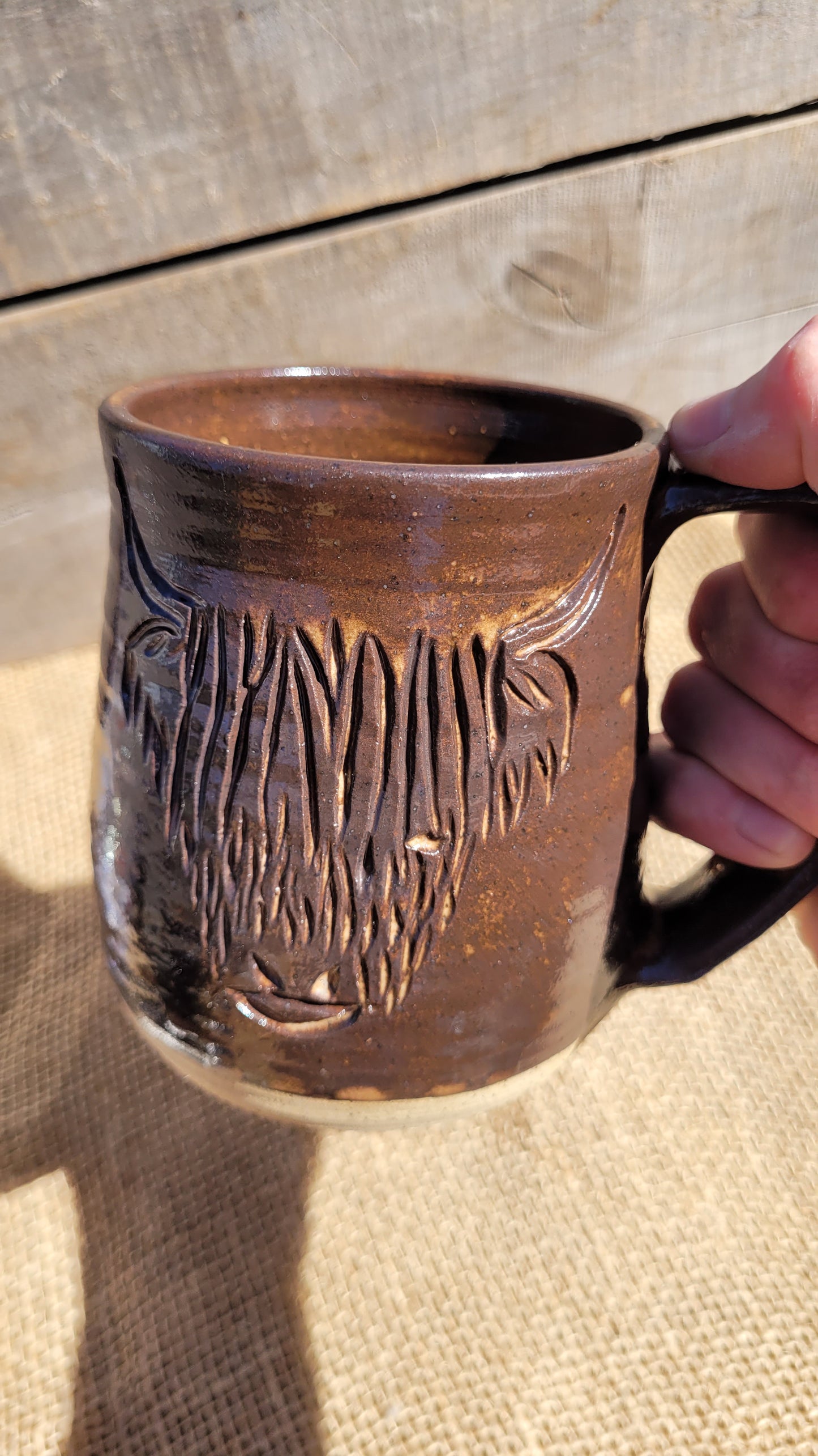 Brown Highlander Mug #2 16oz