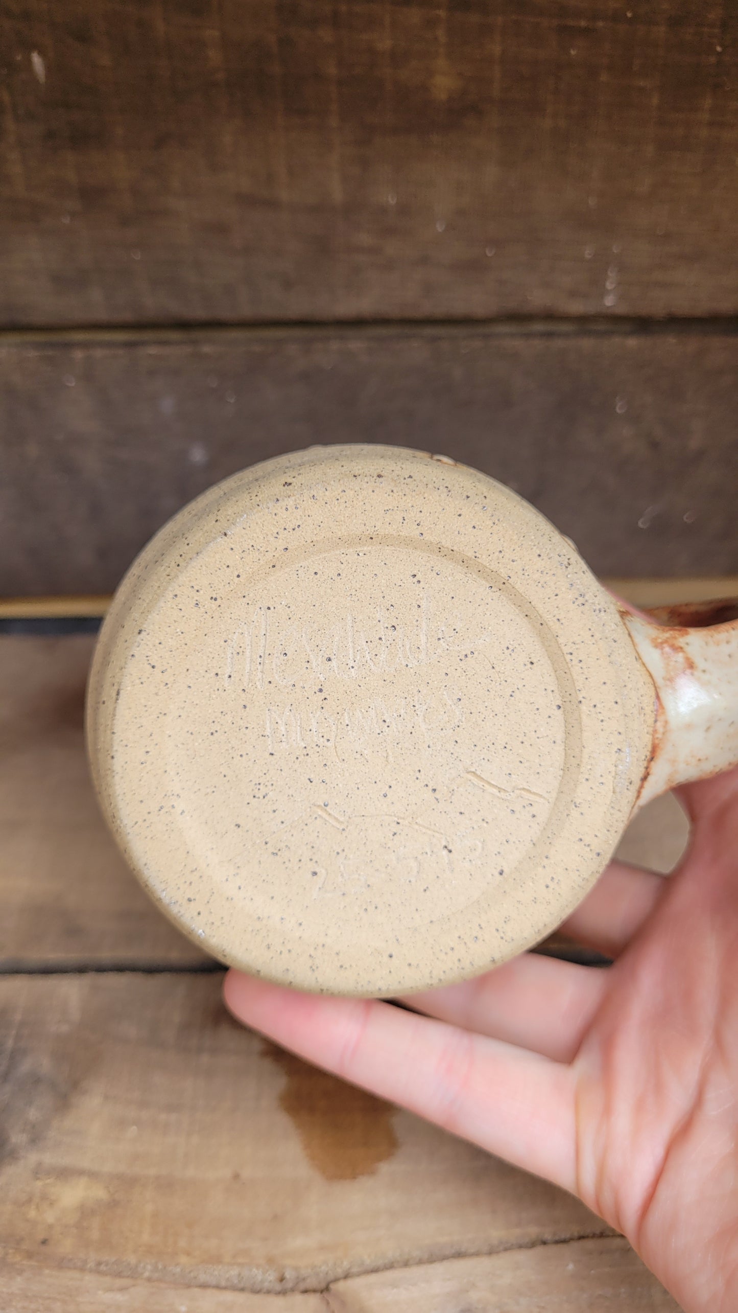 Mountain Thrown Chai Drip Mug #2 13oz