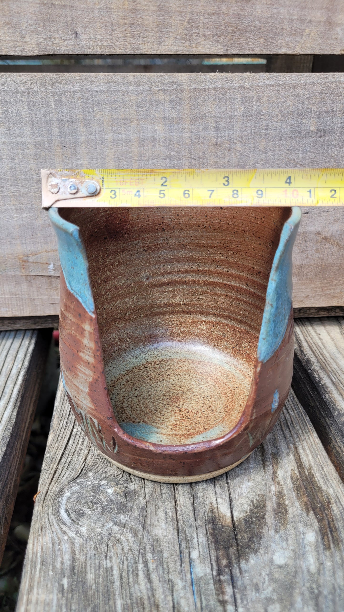 Rustic Mountain Lupine Upright Spoonrest