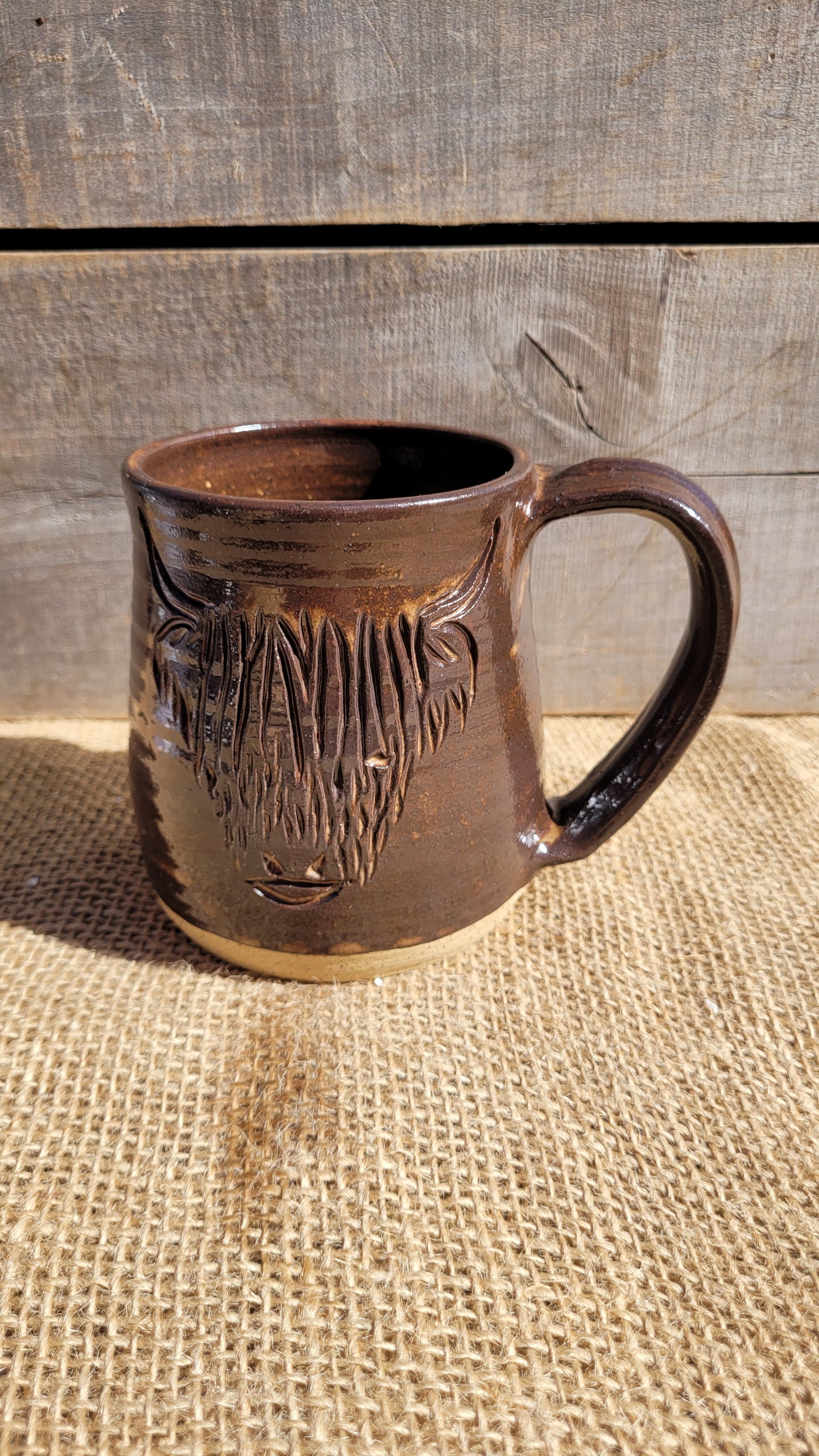 Brown Highlander Mug #2 16oz