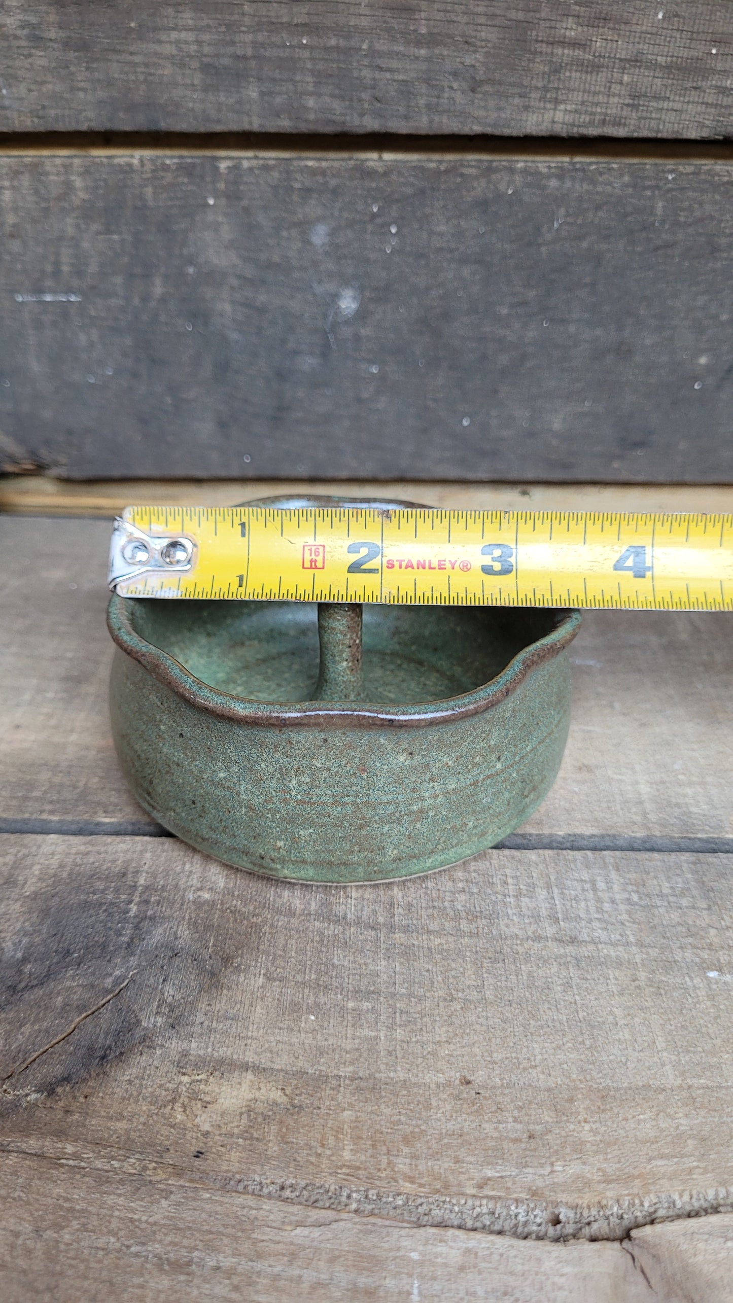 Matcha Fluted Ring Dish