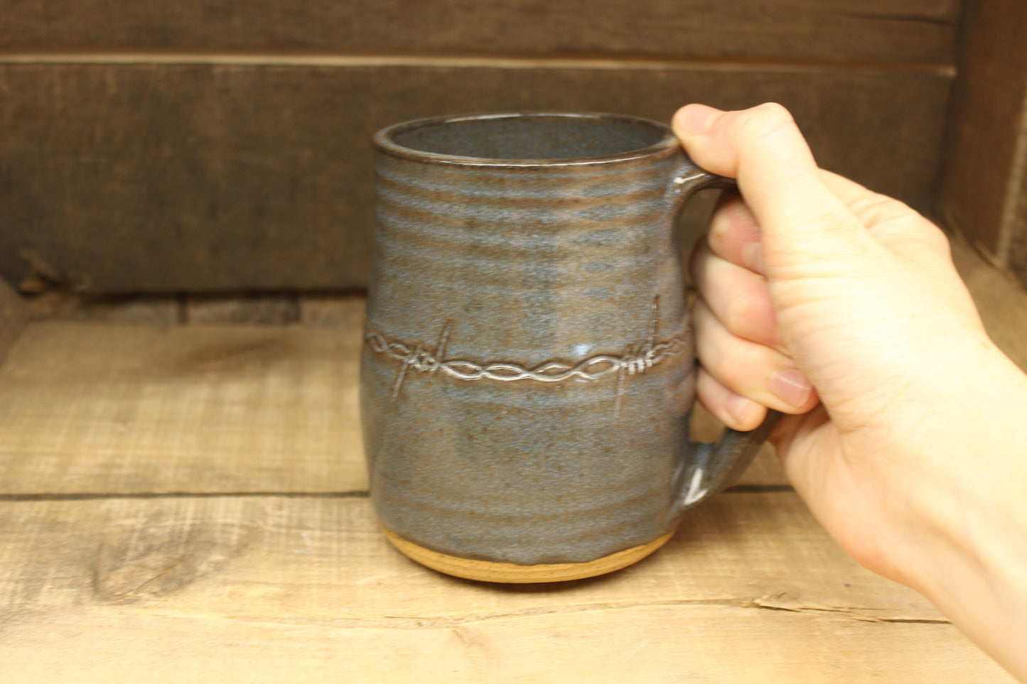Acai Barbed Wire Mug 18oz