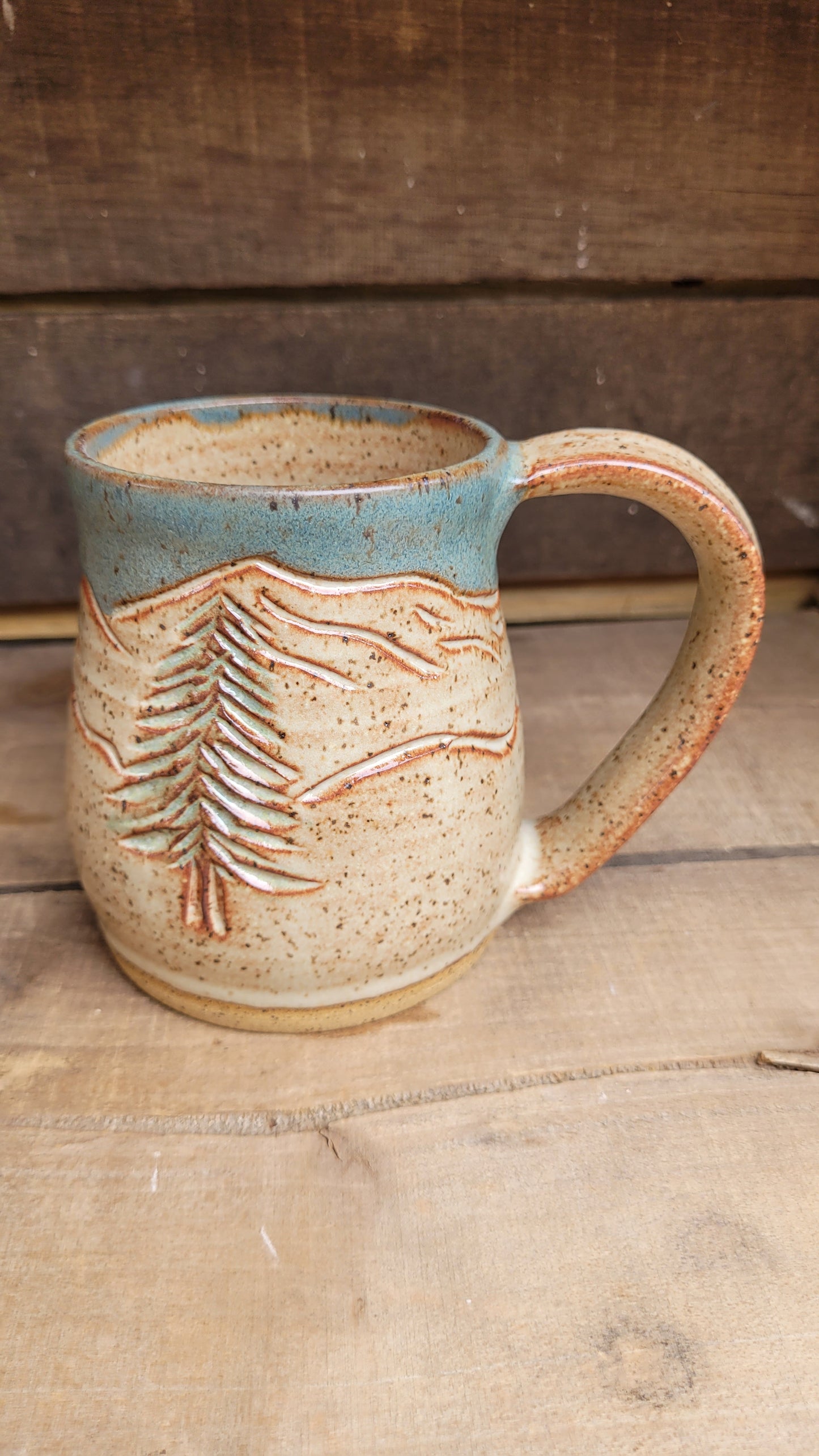 Mountain Thrown Antelope Mug 14oz