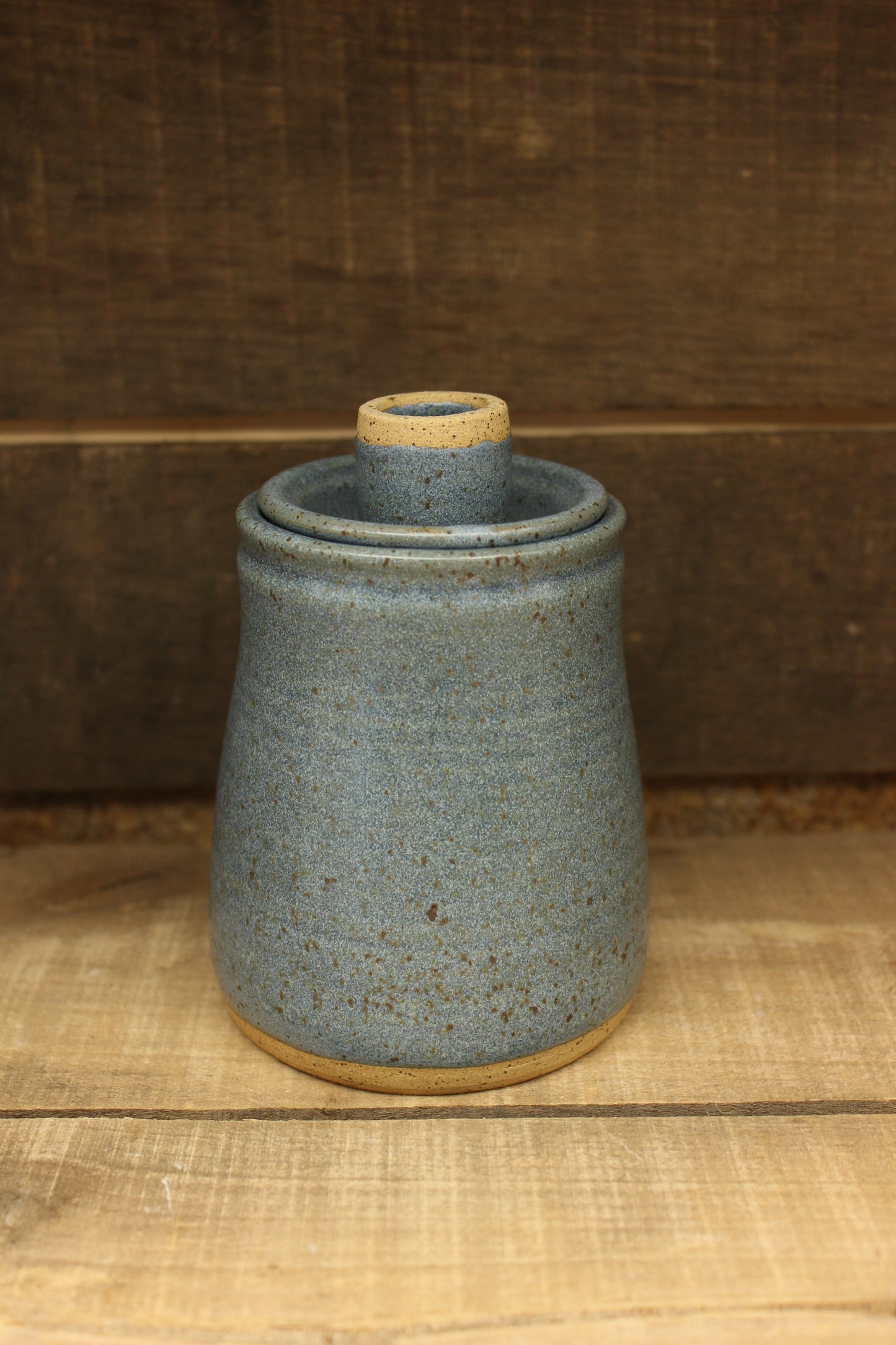 Small Satin Oribe Jar 10oz