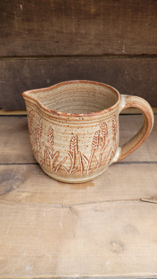 Mountain Thrown Chai Wheat Pitcher 16oz