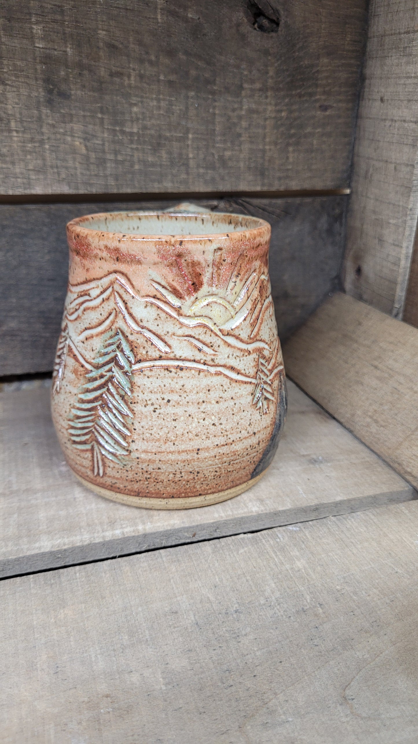 Road with Mountain Sunset - Chai 15oz