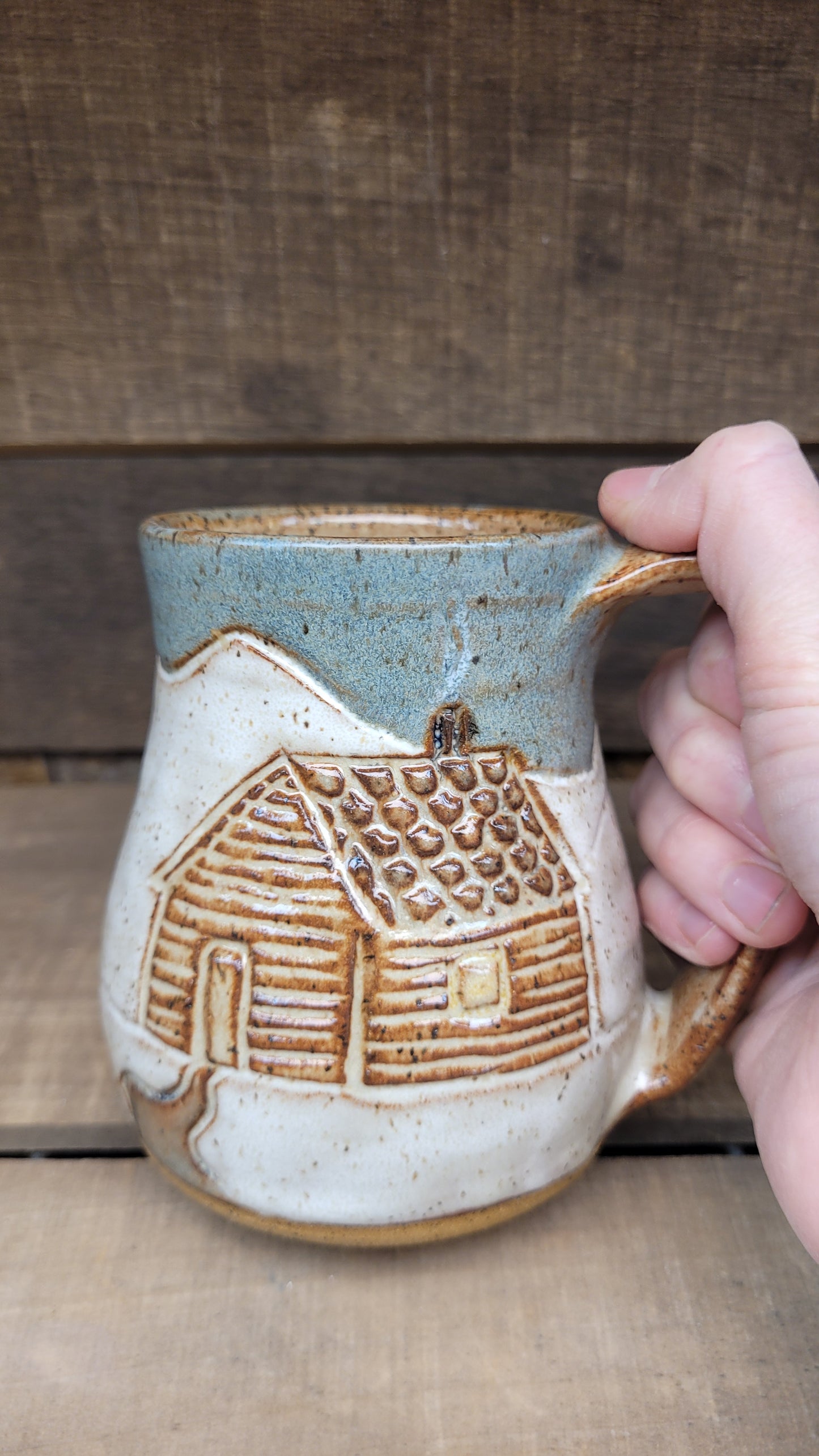 Toboggan to the Cabin Mug #2 16oz