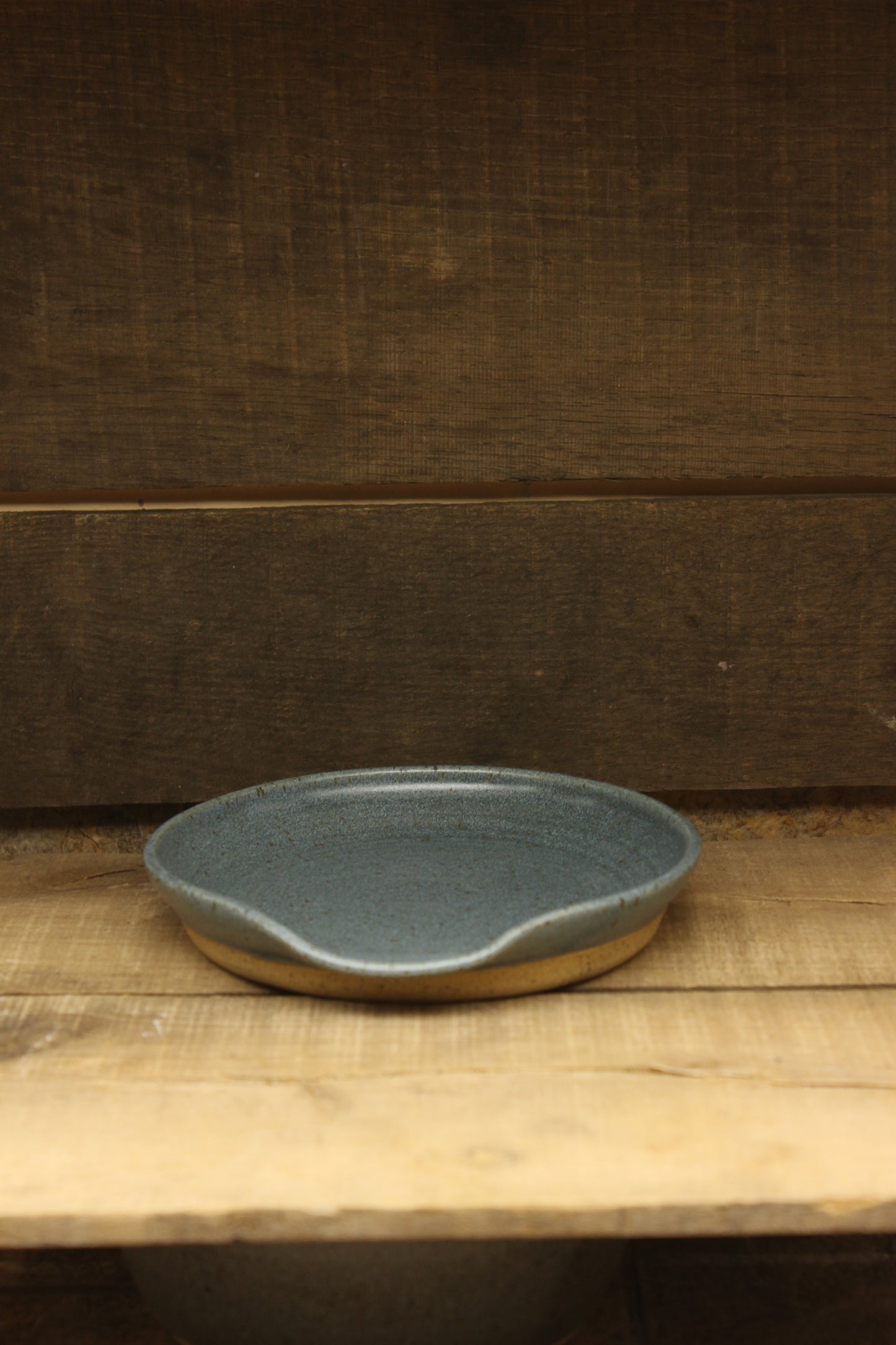 Satin Oribe Wheelthrown Spoonrest