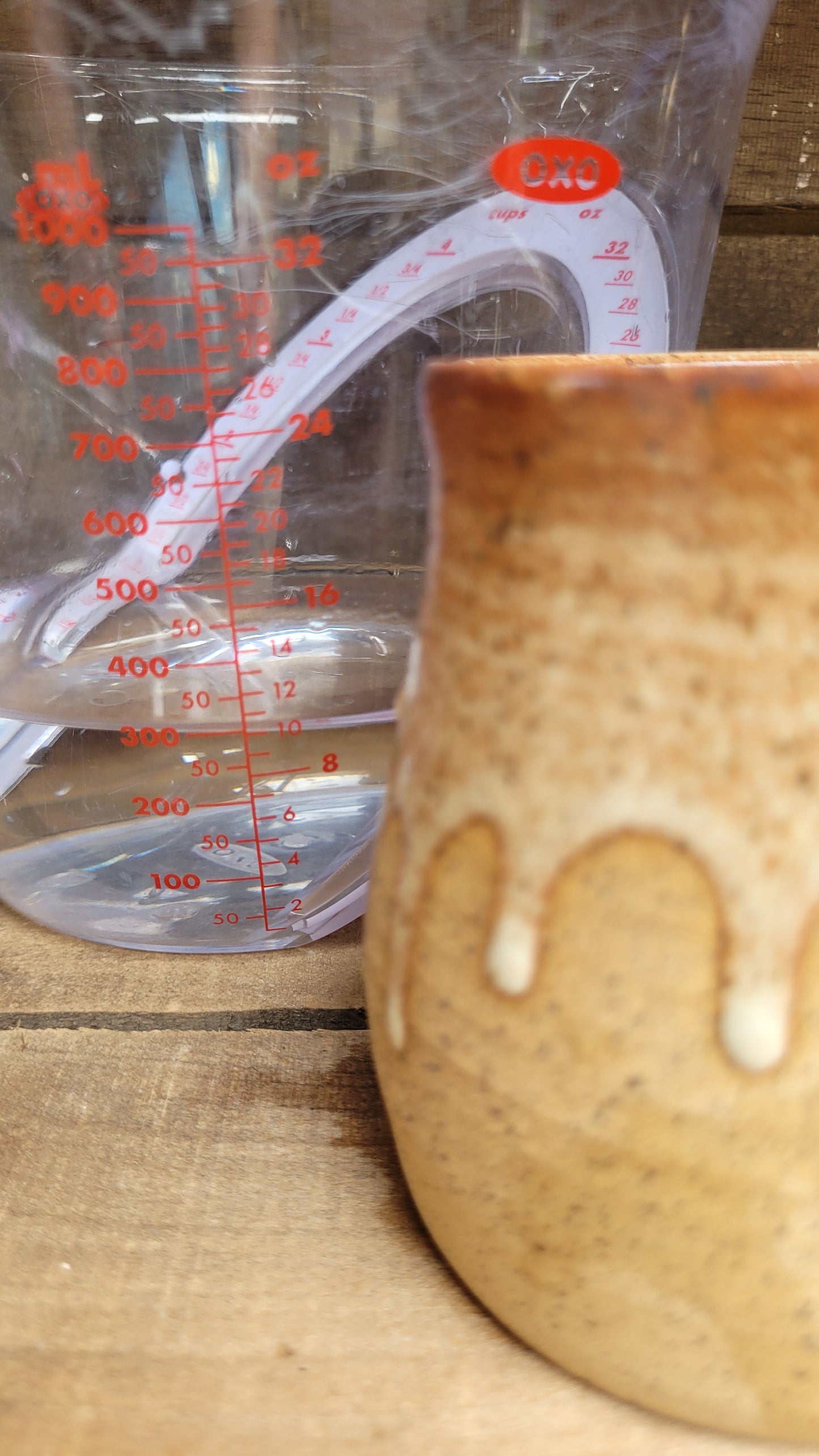 Mountain Thrown Chai Drip Mug #1  10oz