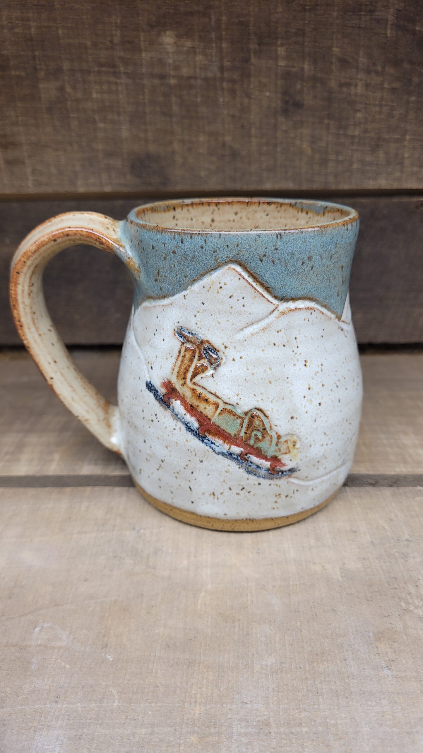 Toboggan to the Cabin Mug #5 16oz