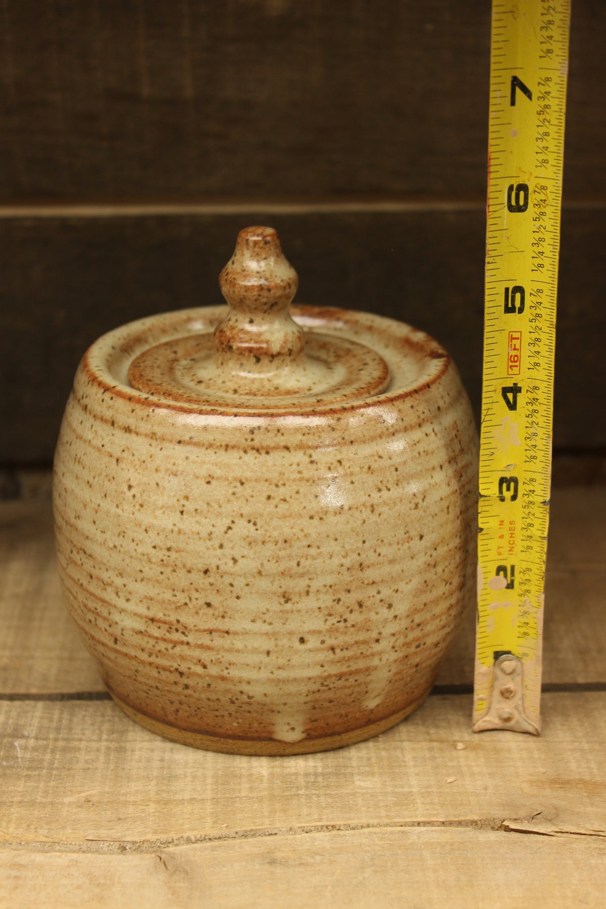 Chai Wheelthrown Jar 20oz