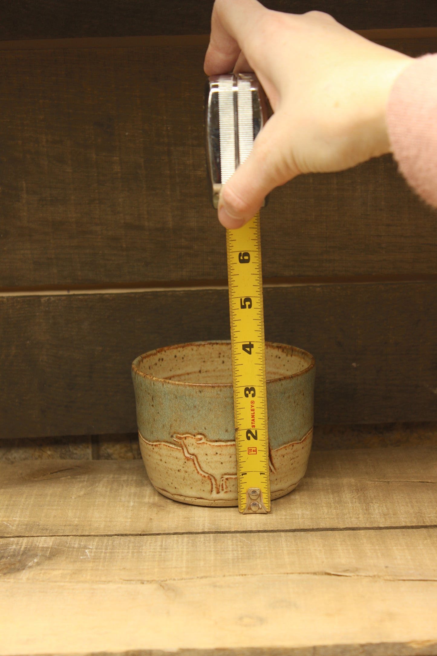 Horse & Cow Rustic Chai Sky Small Bowl