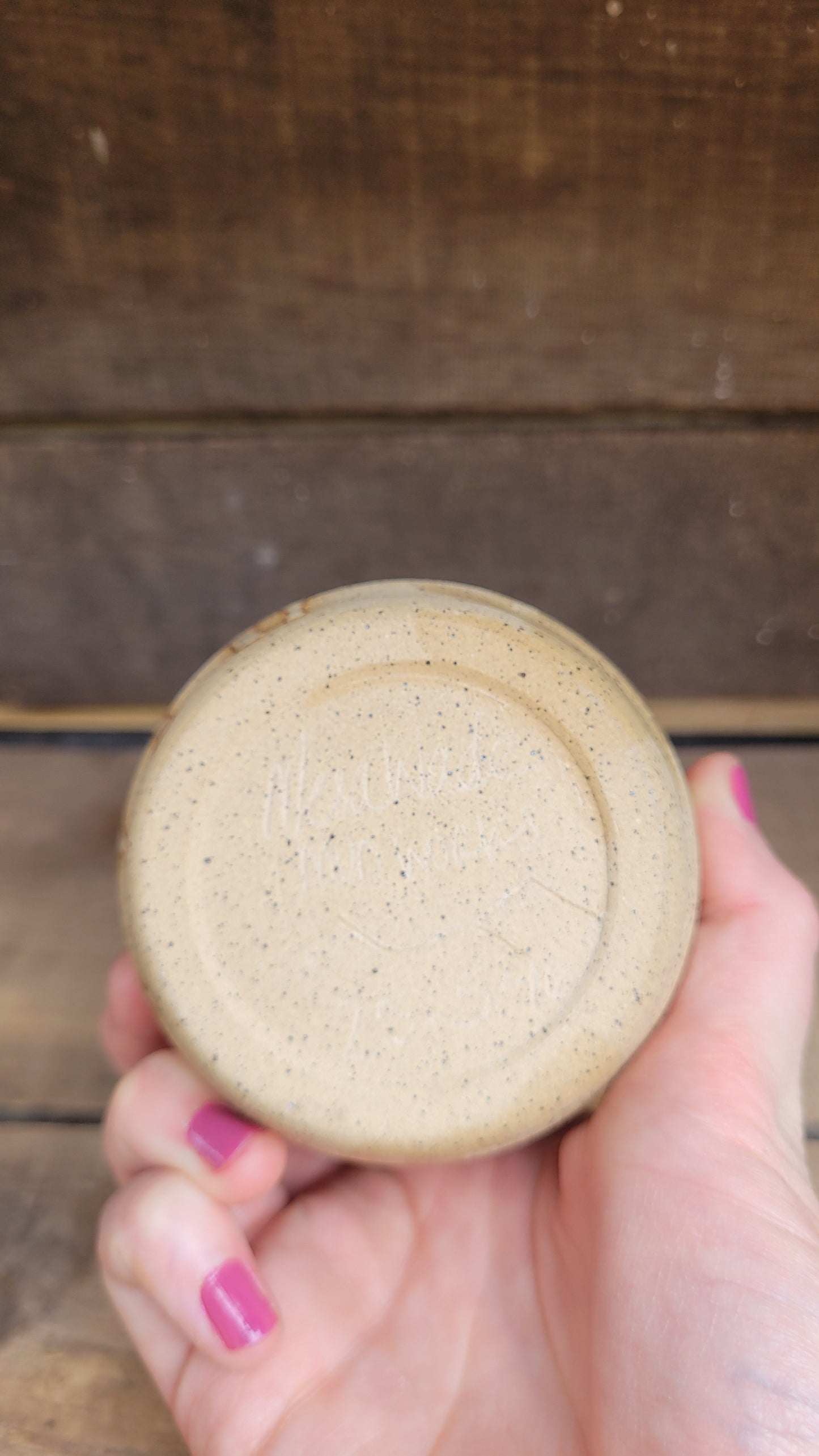 Mountain Thrown Chai Drippy Cup/Small Bowl 10oz