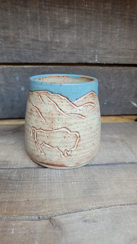 Chai Sky Buffalo Mountain Cup 14oz