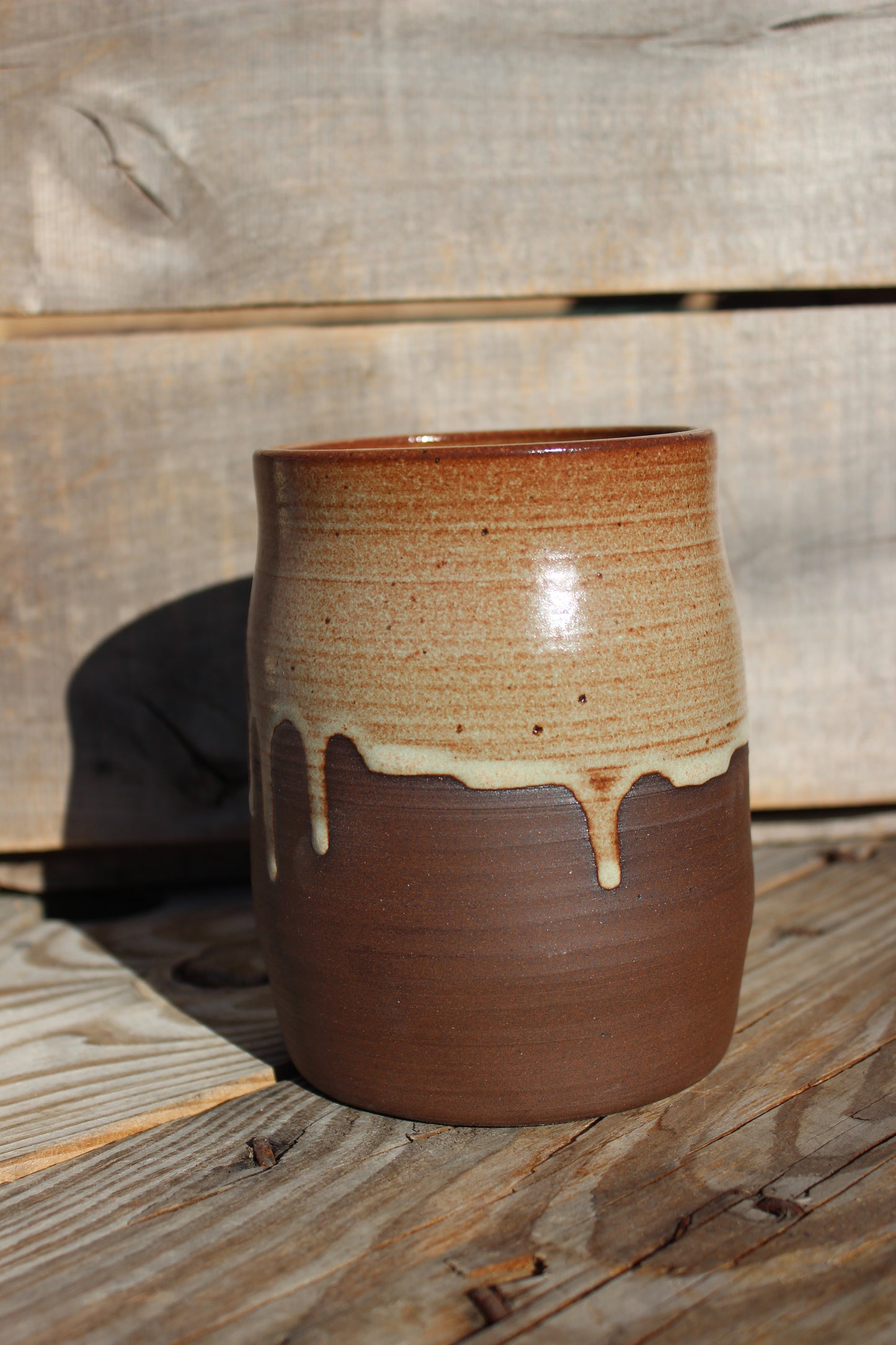 Chocolate Chai Drip Vase