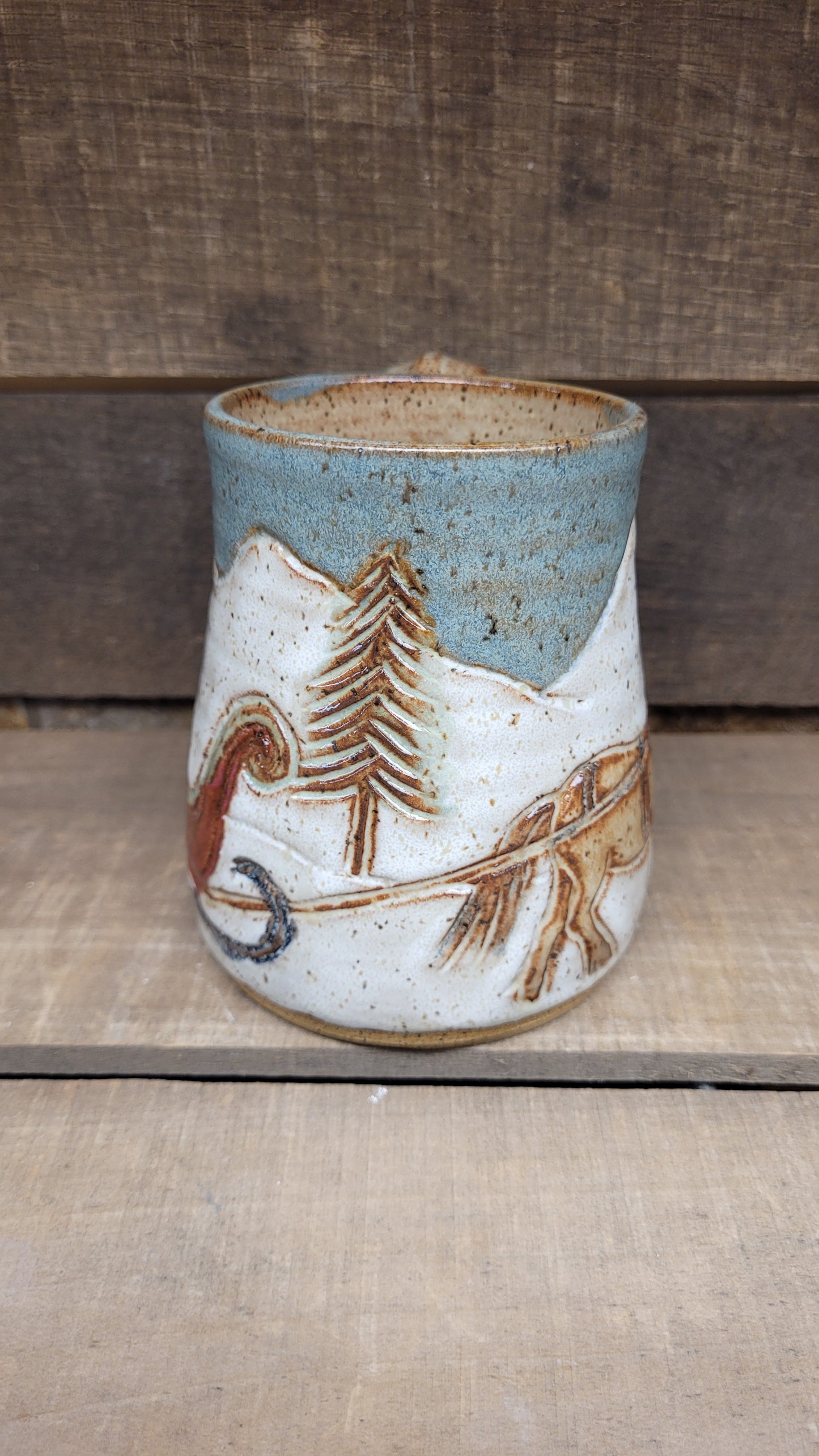 One Horse Open Sleigh Mug #4 16oz