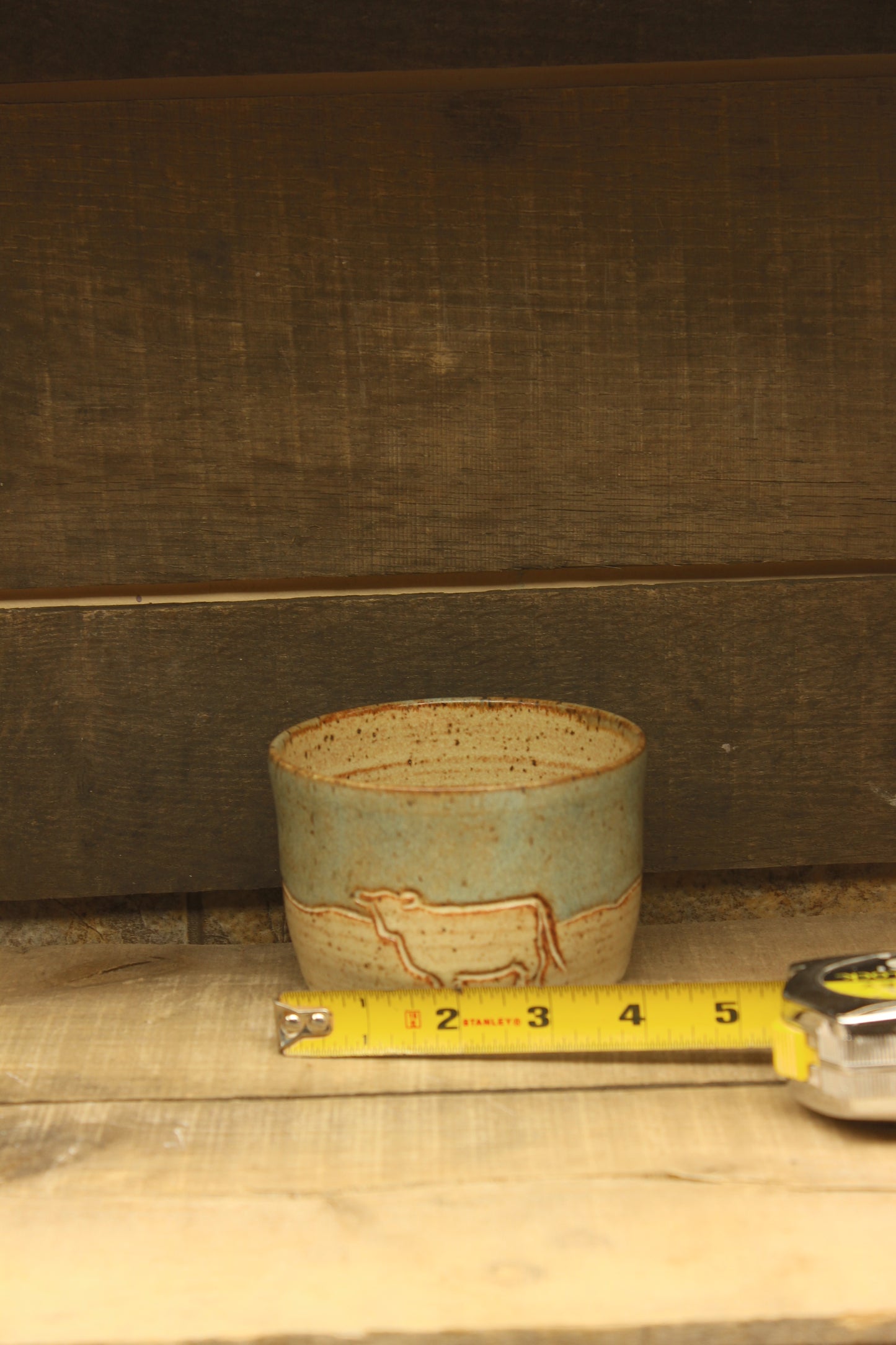 Horse & Cow Rustic Chai Sky Small Bowl