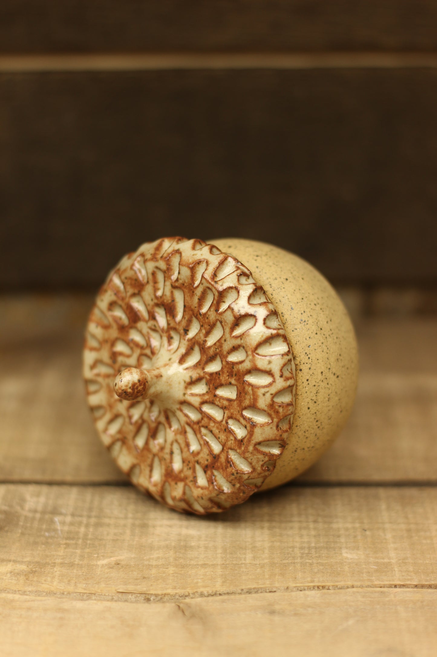 Chai Wheelthrown Hollow Acorn