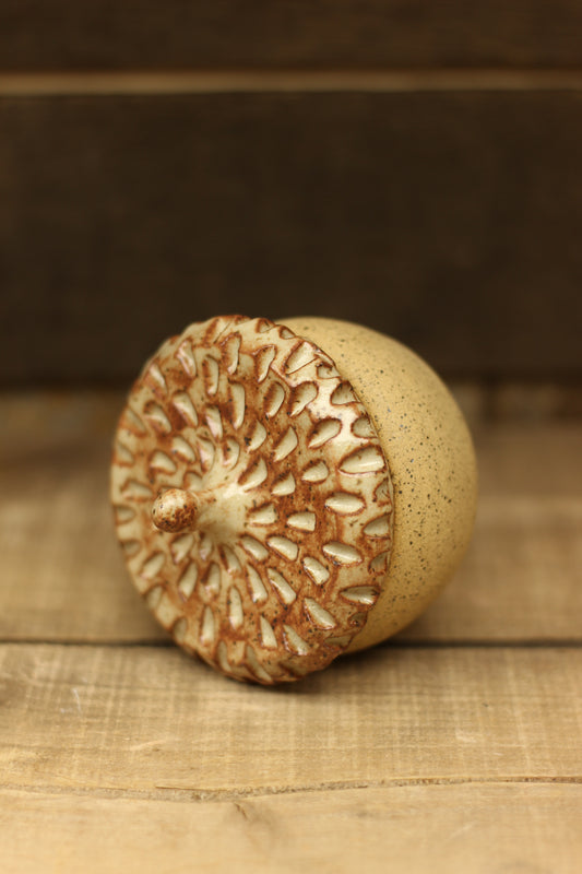 Chai Wheelthrown Hollow Acorn