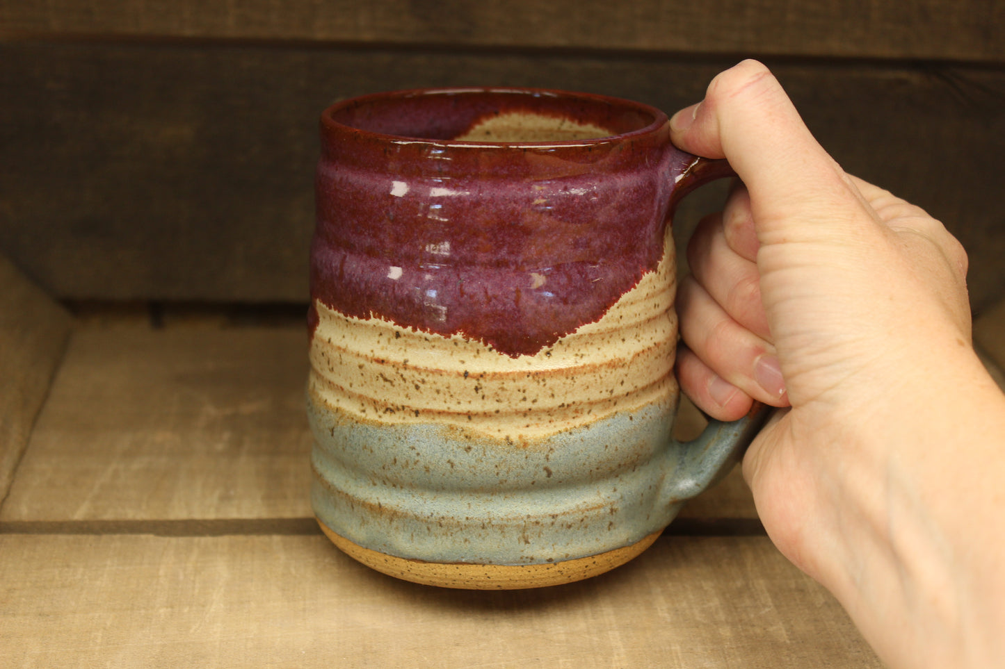 Tritone Bubble Mug 23oz *