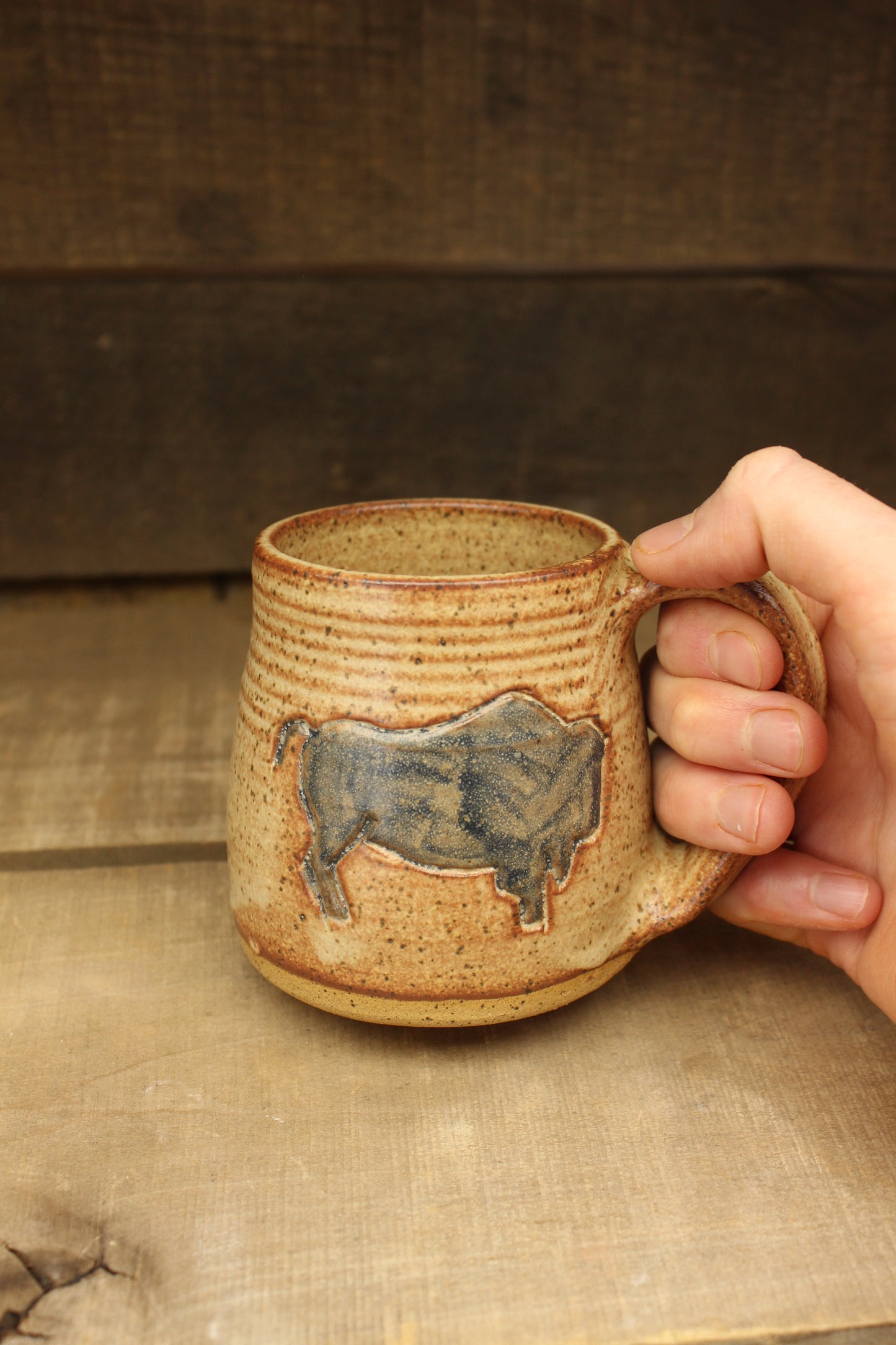 Black & Chai Buffalo Mini Mug 10oz