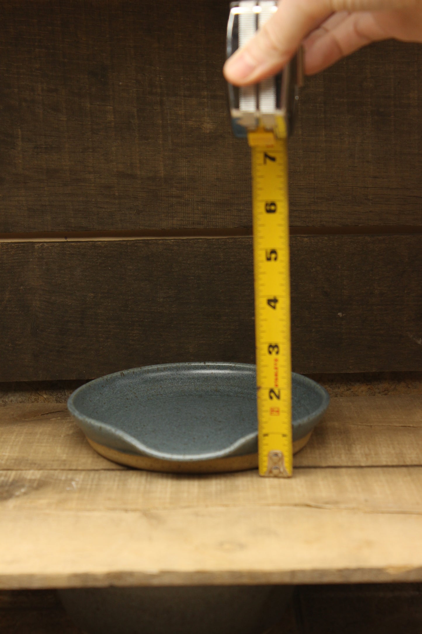 Satin Oribe Wheelthrown Spoonrest