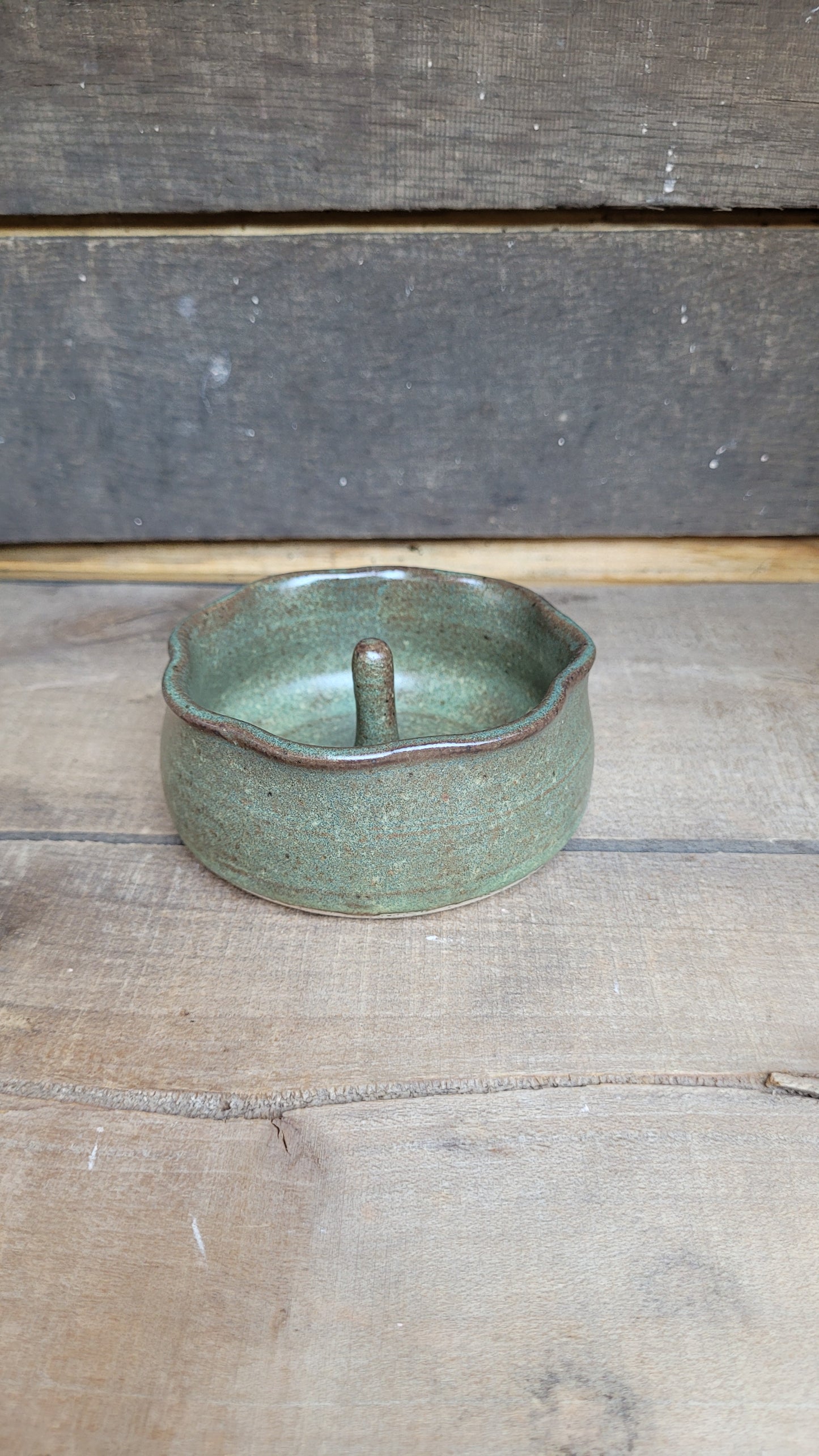 Matcha Fluted Ring Dish