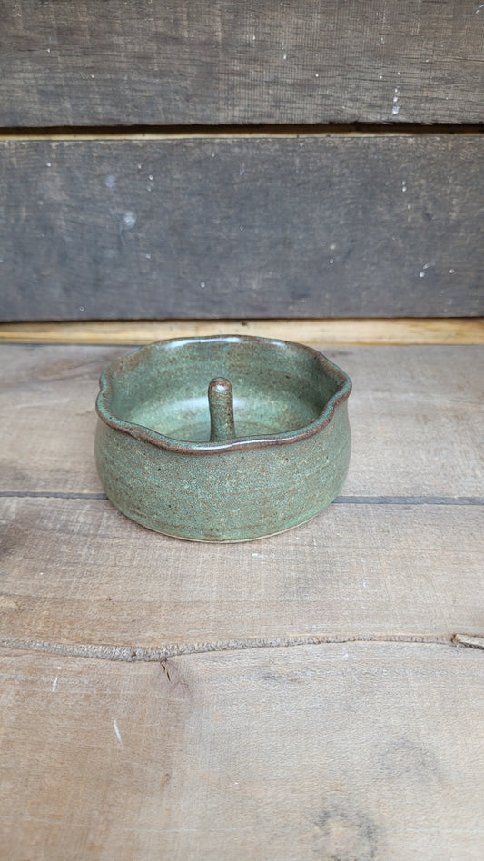 Matcha Fluted Ring Dish