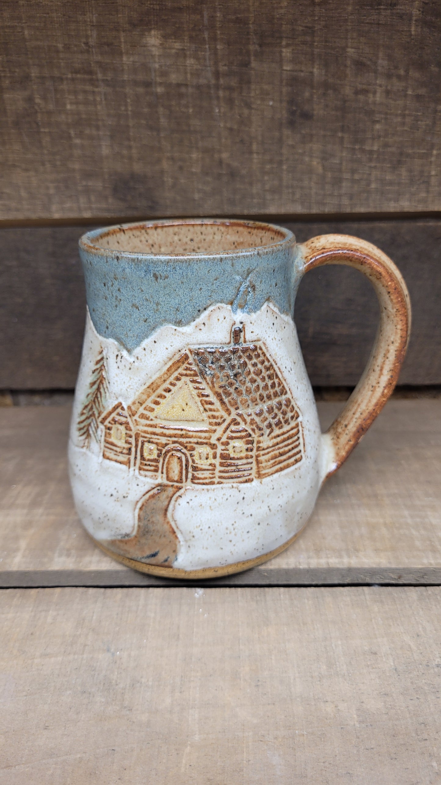 Toboggan to the Cabin Mug #1 15oz