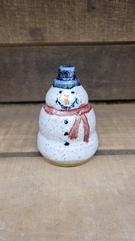 Wheelthrown Hollow Snowman *2nd