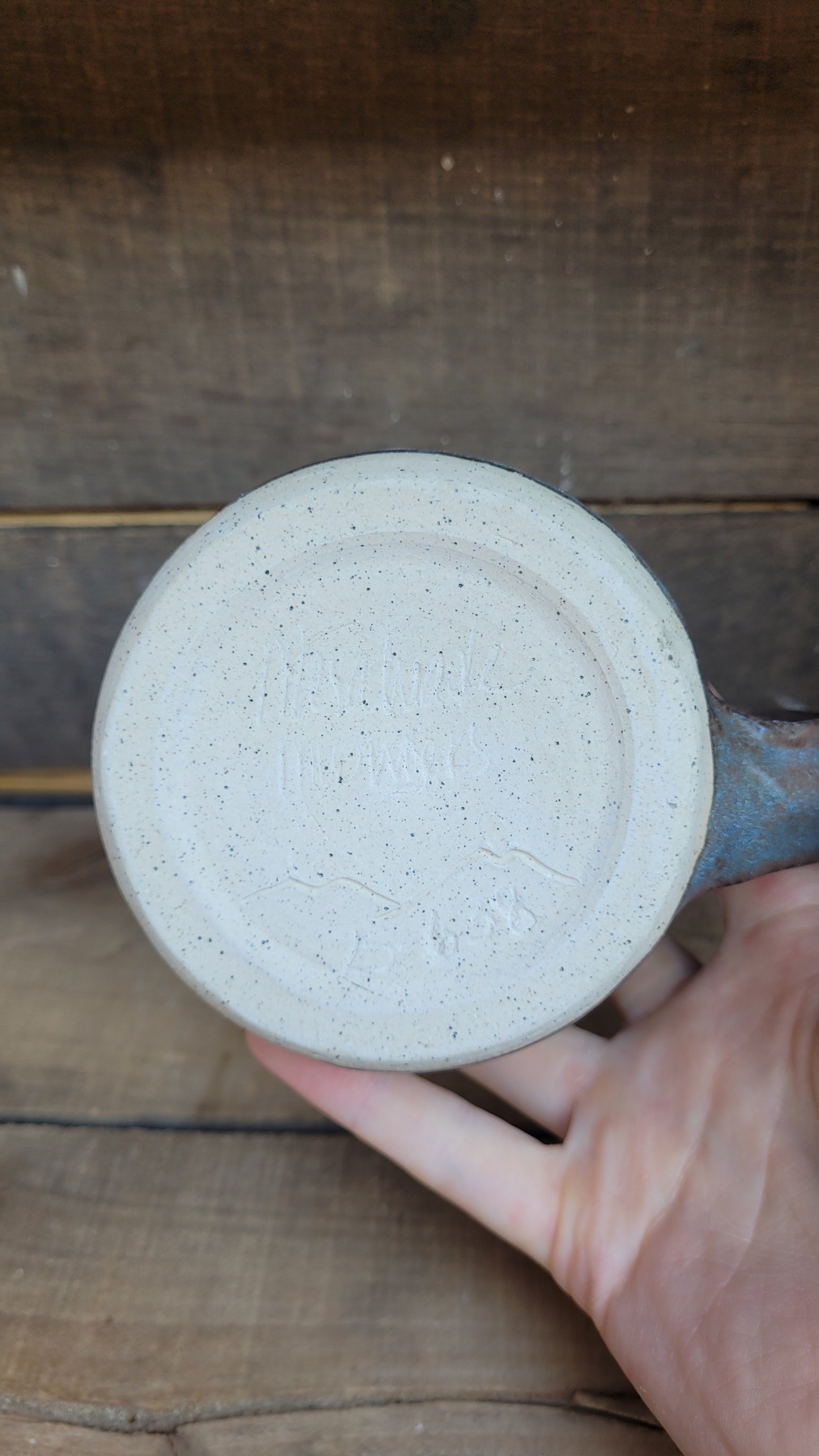 Mountain Thrown Acai Mountain Mug 16oz