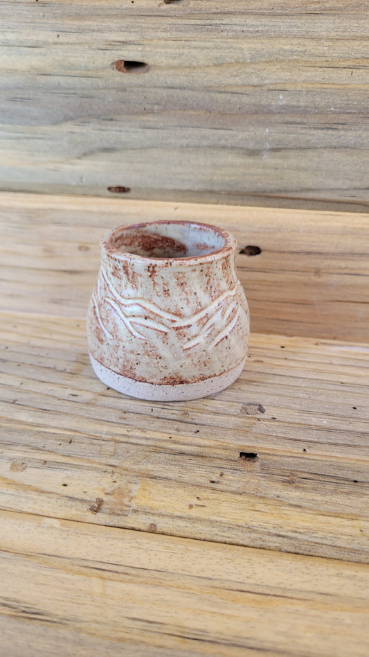 Brushed Chai Mountain Tiny Pot