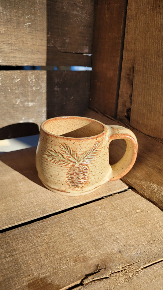 Pine Bough Espresso Cup 6oz