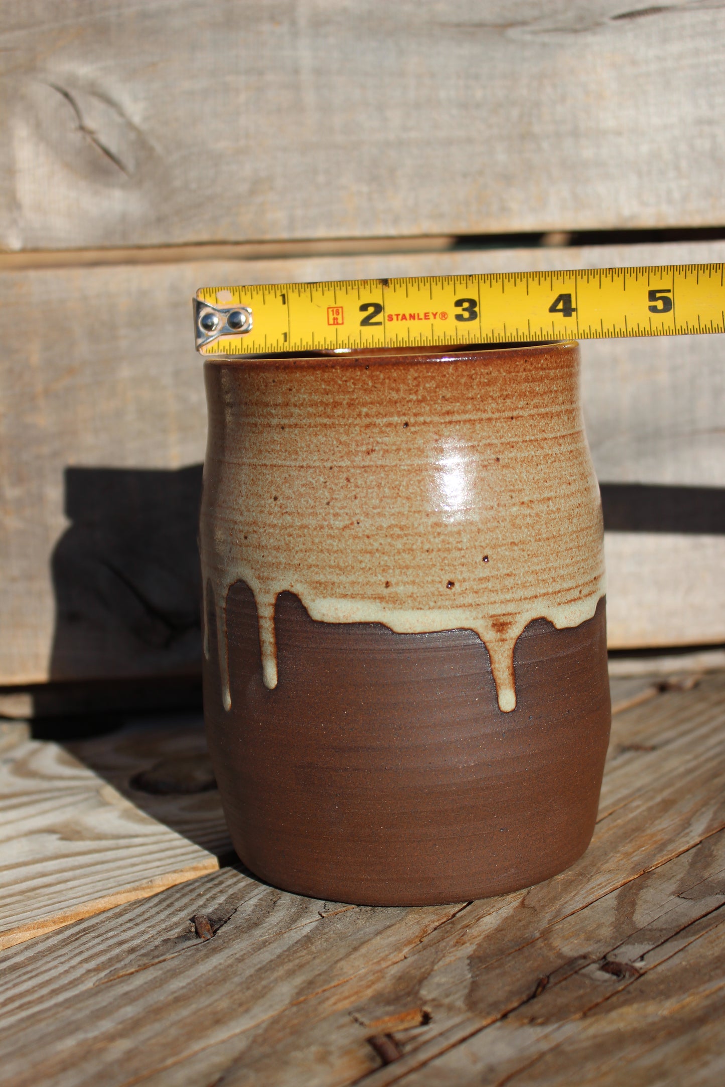 Chocolate Chai Drip Vase