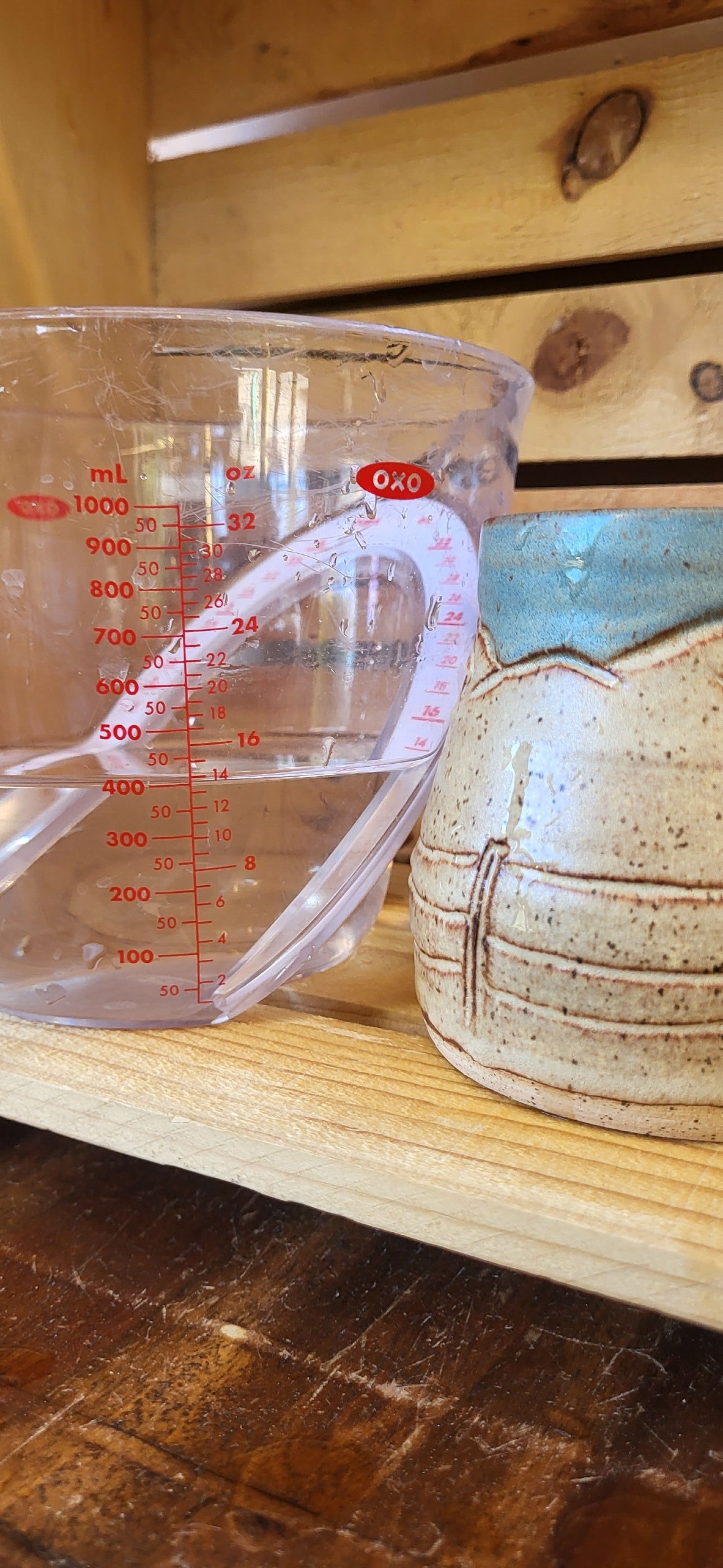 Mountain Thrown Chai Sky Fence & Mountains Mug 14oz