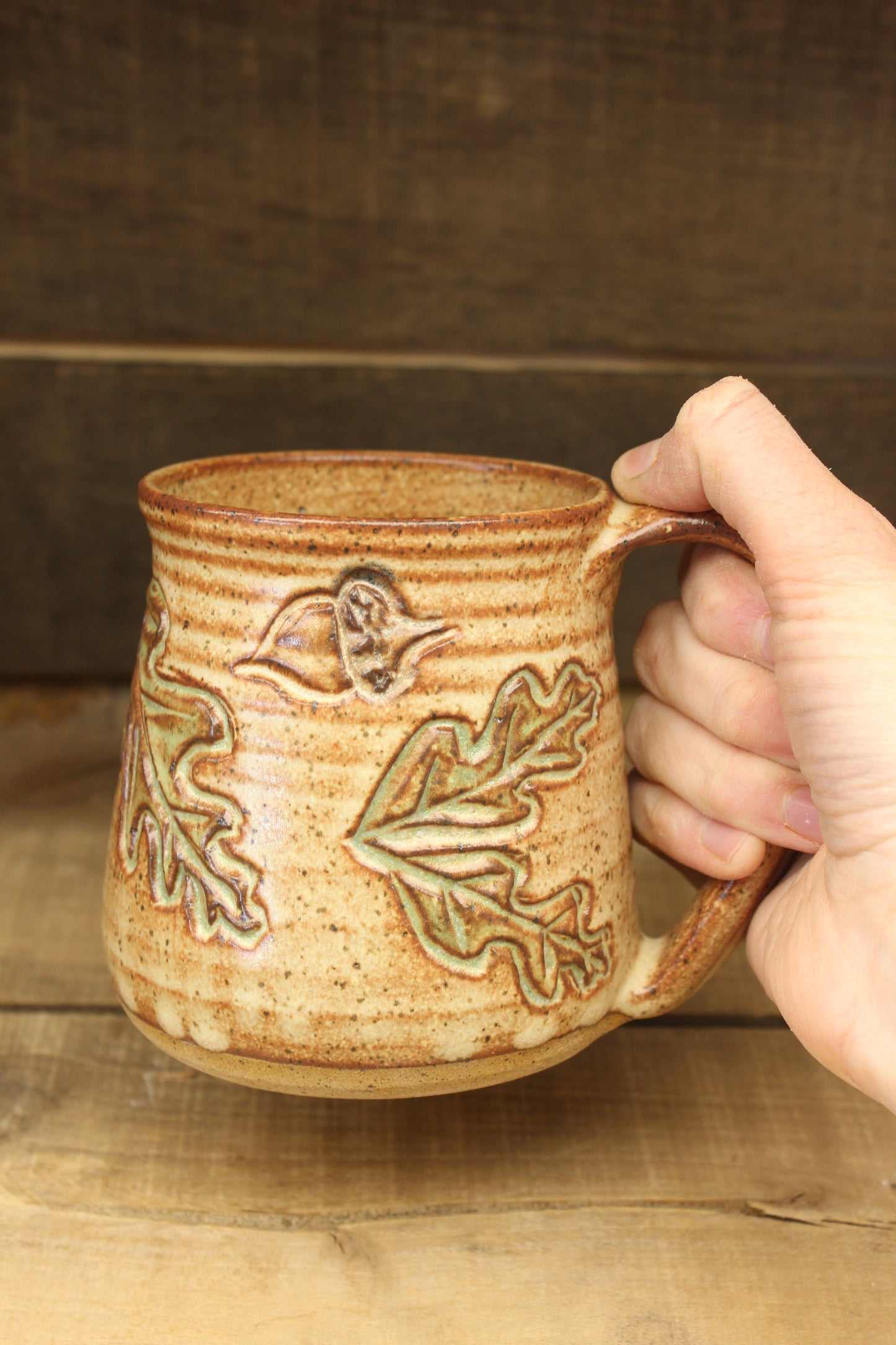 Oak and Acorns Mug 16oz