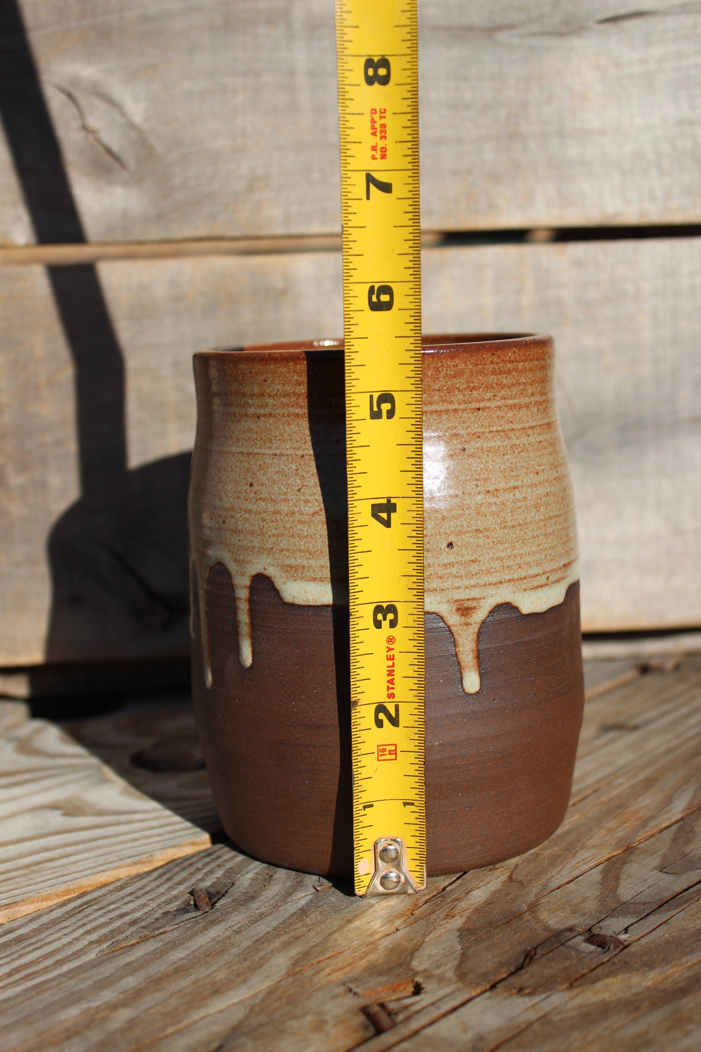 Chocolate Chai Drip Vase