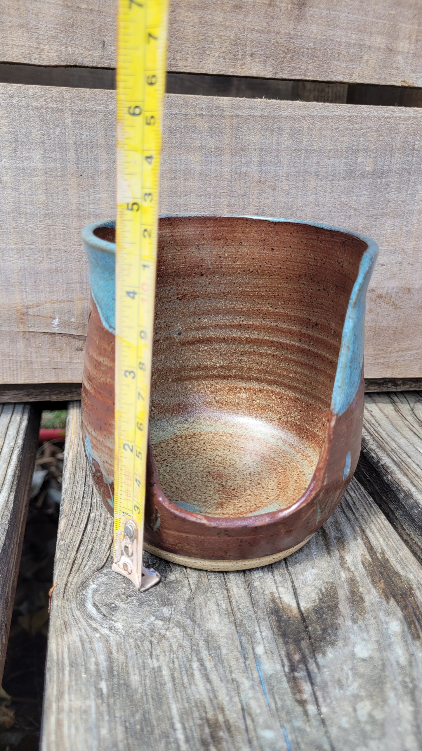 Rustic Mountain Lupine Upright Spoonrest
