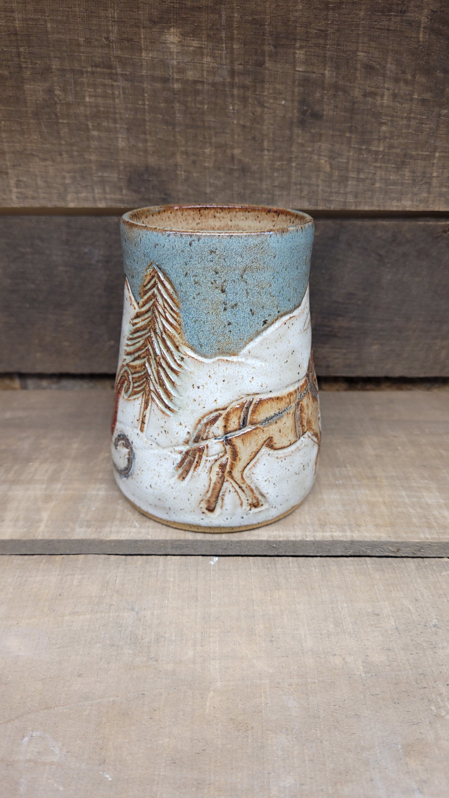 One Horse Open Sleigh Mug #3 15oz
