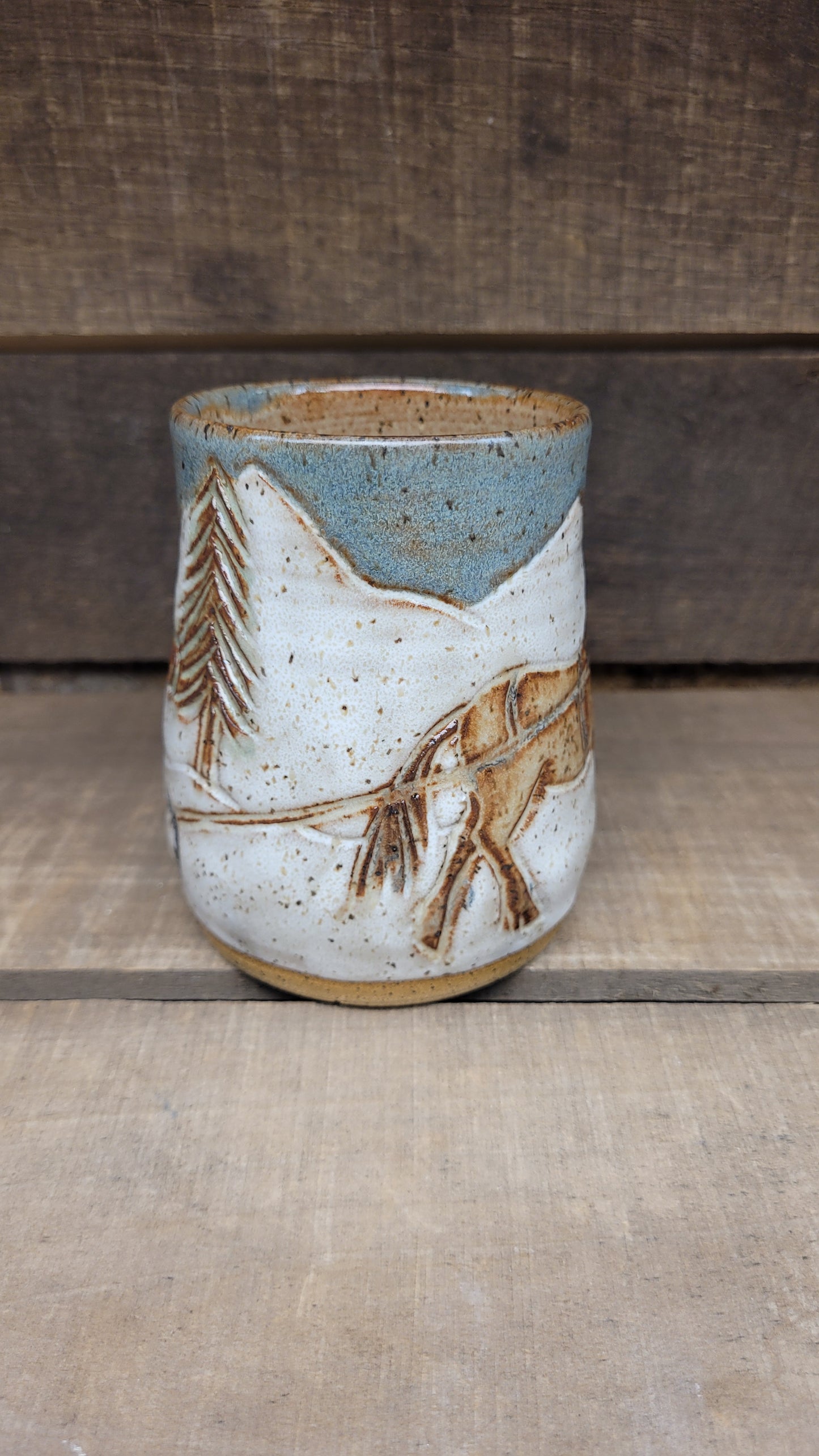 One Horse Open Sleigh Tumbler 13oz