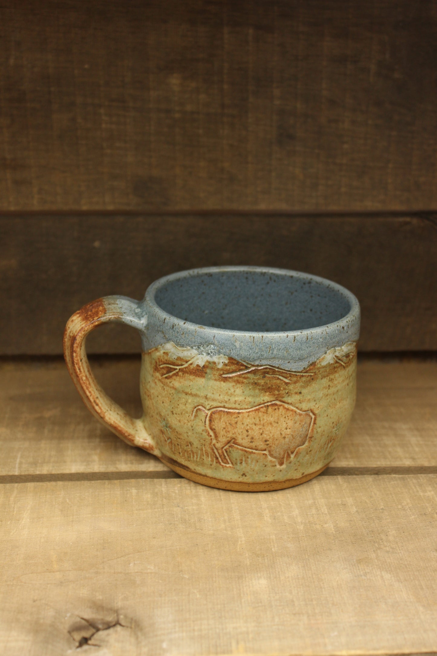 Buffalo Mountain Cappuccino Mug 21oz