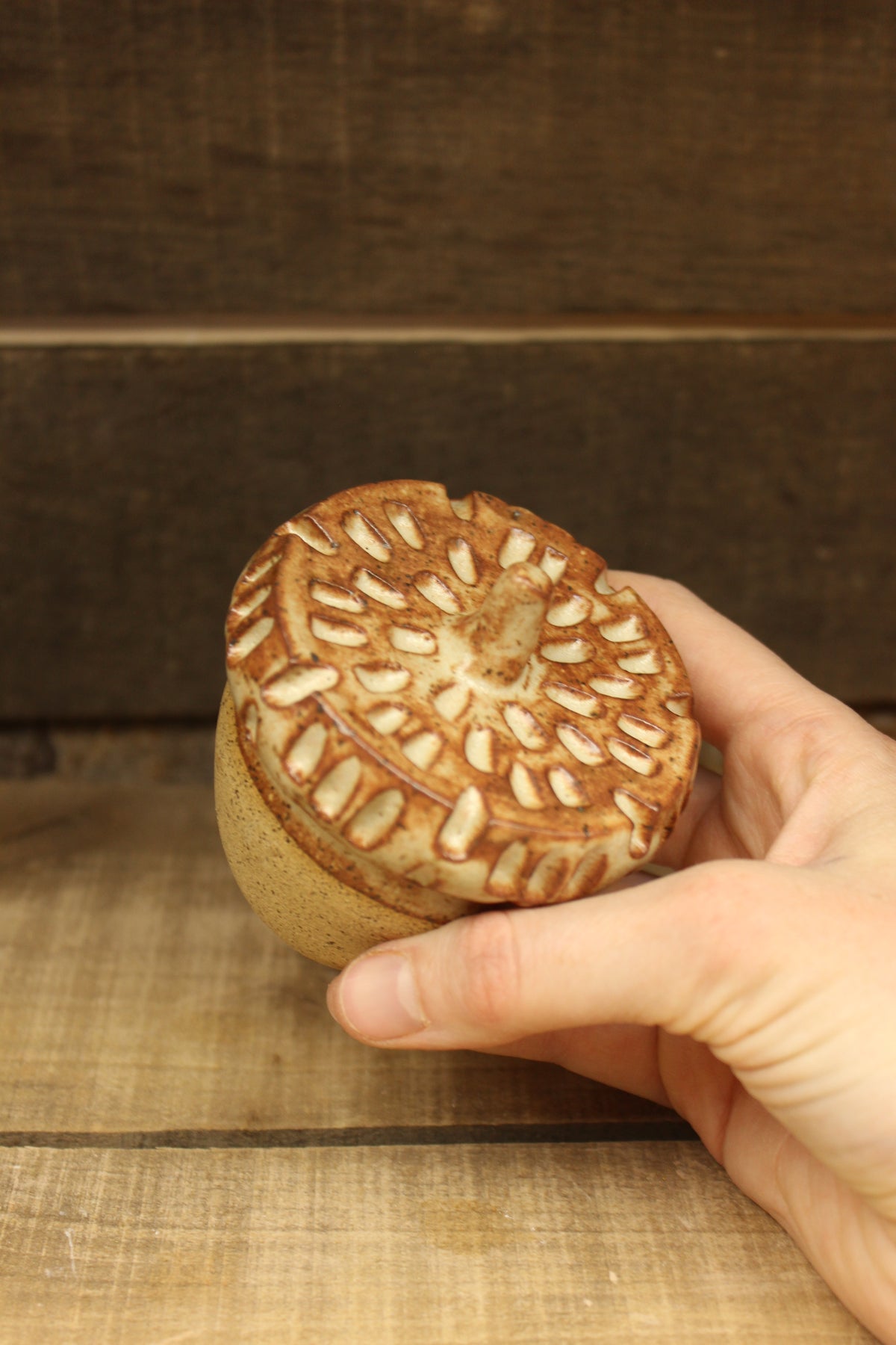 Chai Hollow Wheelthrown Acorn